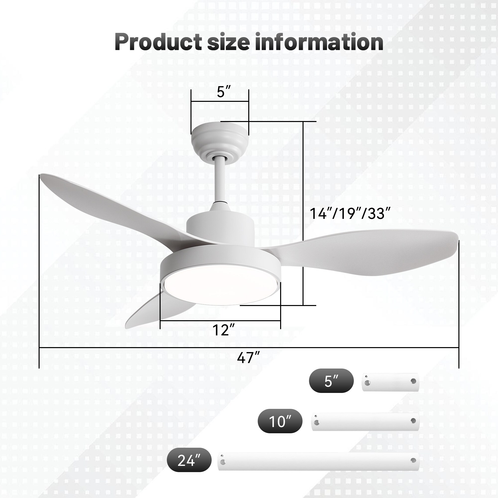 Blisstyle CLF36 Ceiling-Fans - View #9