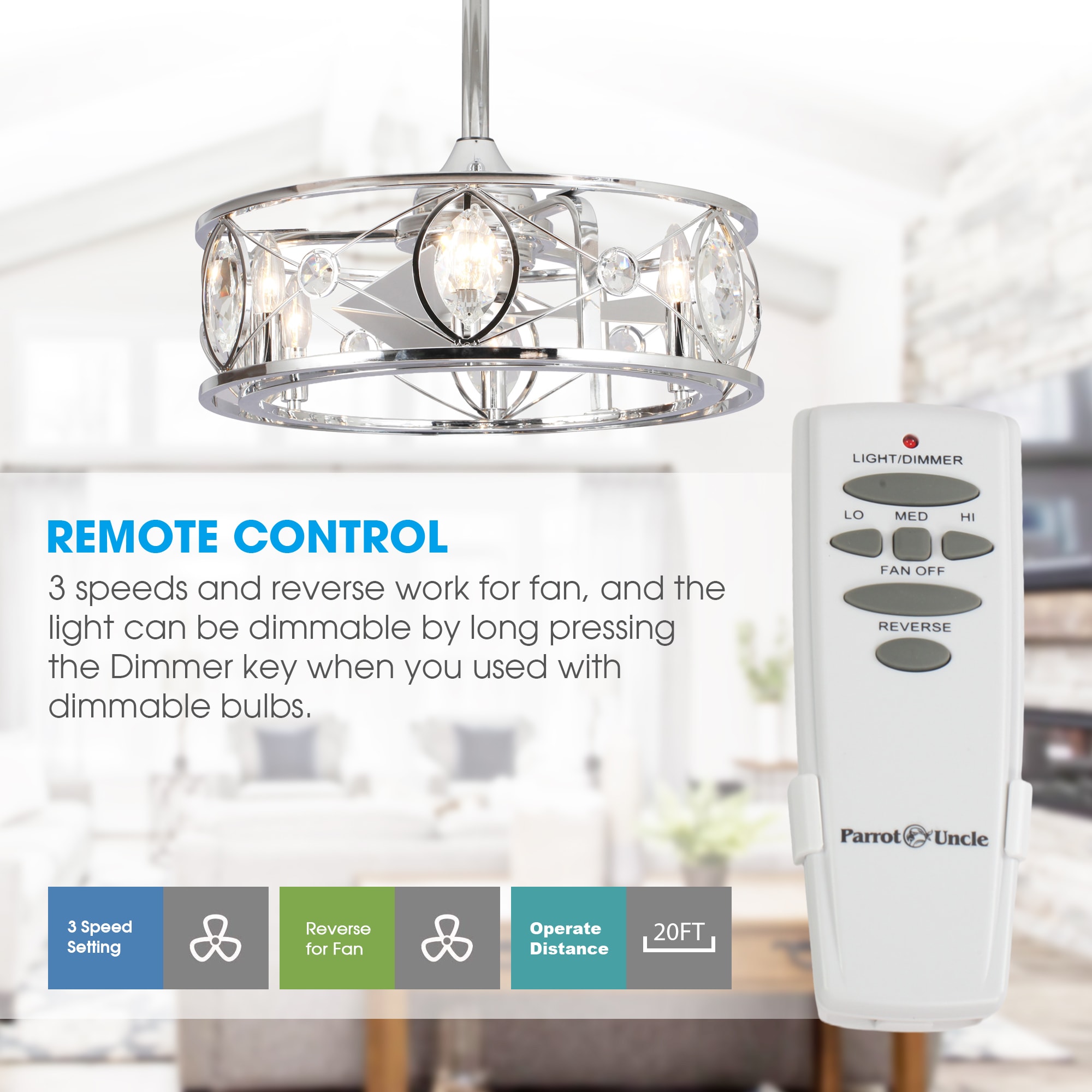 Parrot Uncle F8248110V Ceiling-Fans - View #5