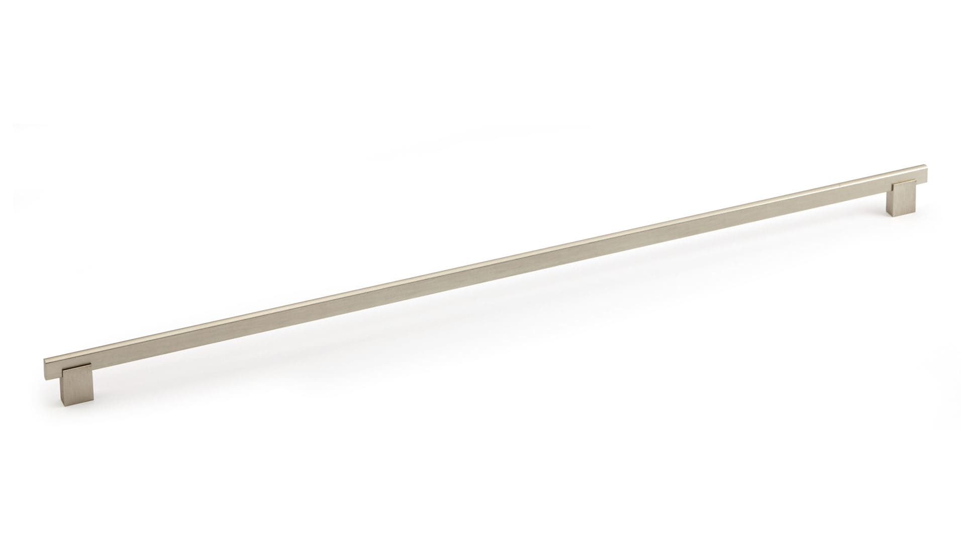 Richelieu BP905640195 Madison 25-1/4-in , 640mm Center to Center Brushed Nickel Rectangular Handle