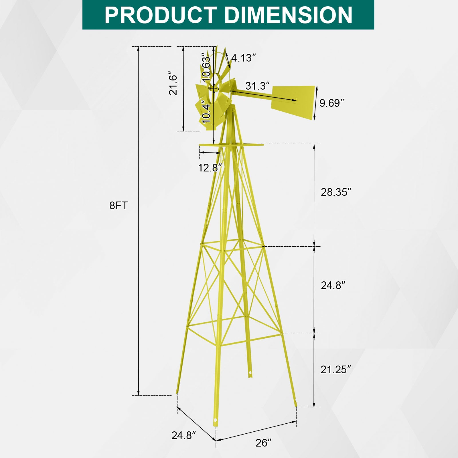 Winado LO1G61000354 Decorative-Windmills - View #3