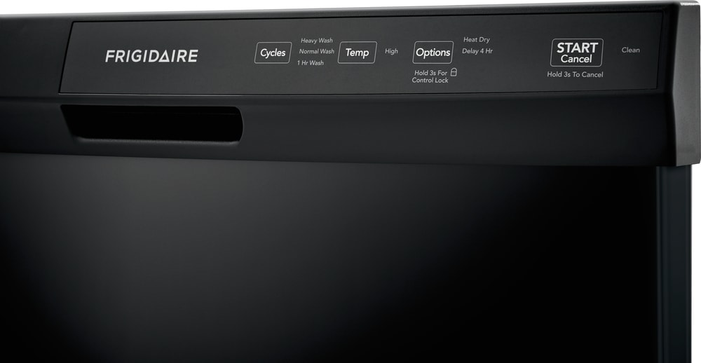 Frigidaire 24 Built-In Dishwasher - Black