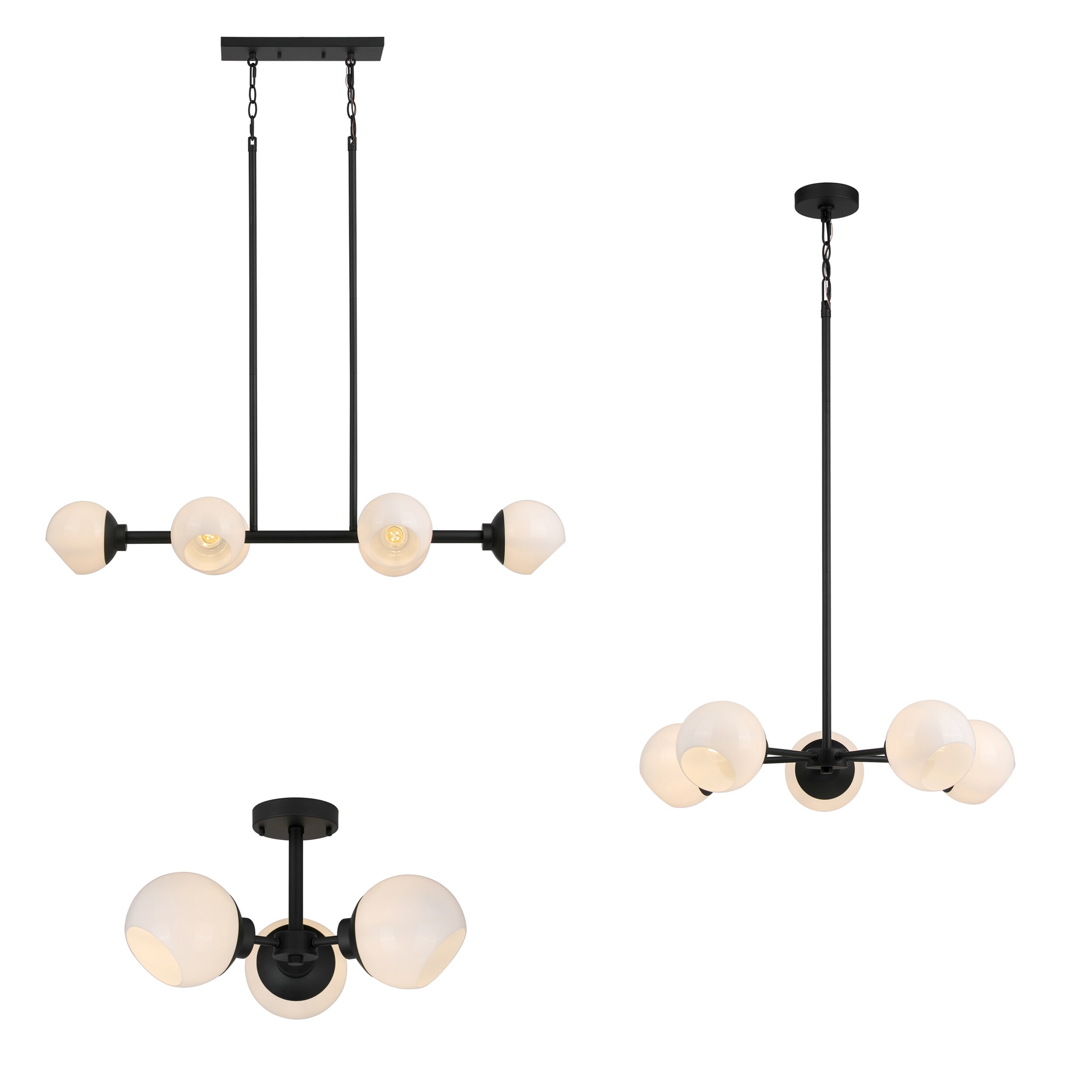 Origin 21   Cyprus Matte Black Lighting Collection