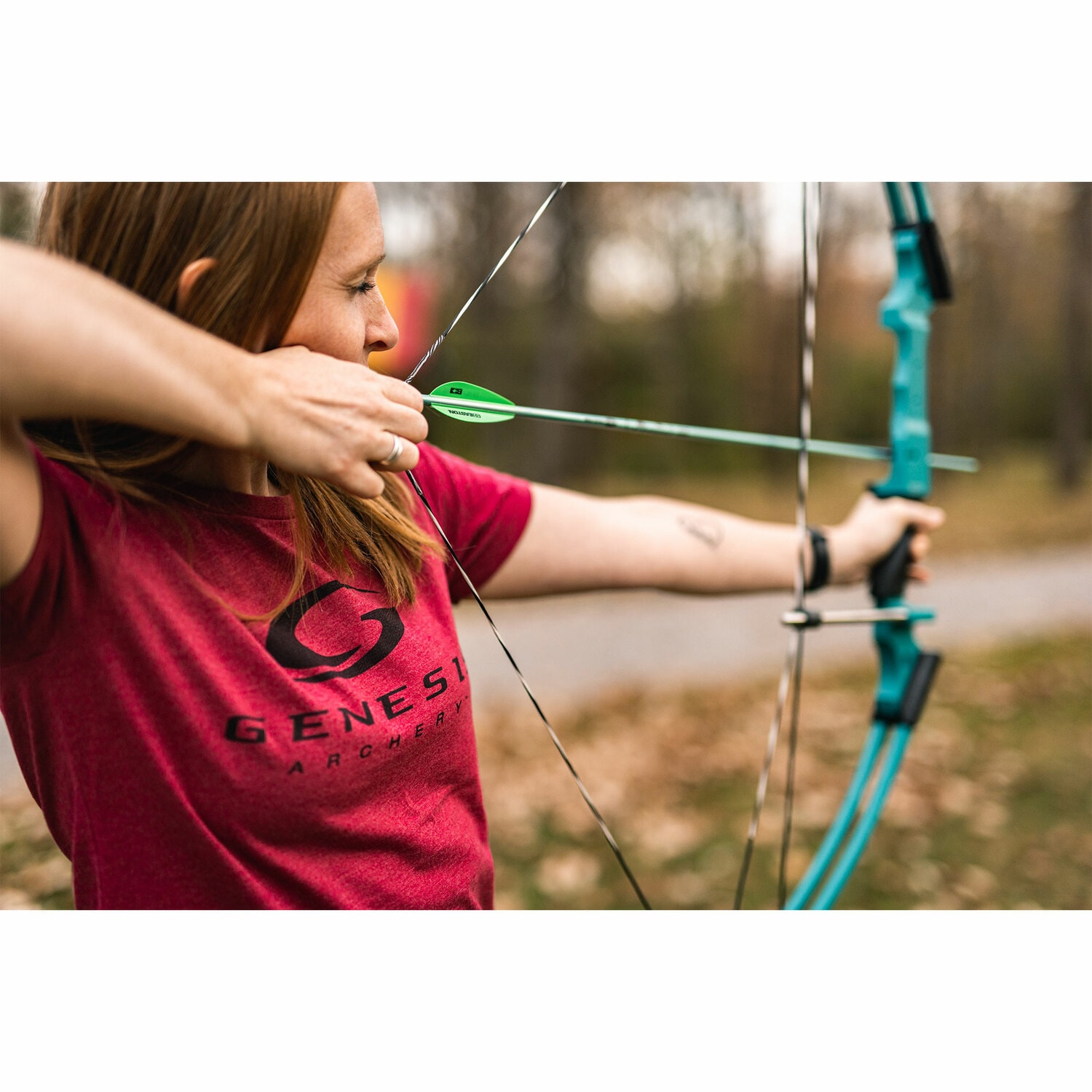 Genesis Archery Universal Fit Compound Bow for Archery Target Practice -  Adjustable Draw Length & Weight - Versatile Design for All Ages & Abilities