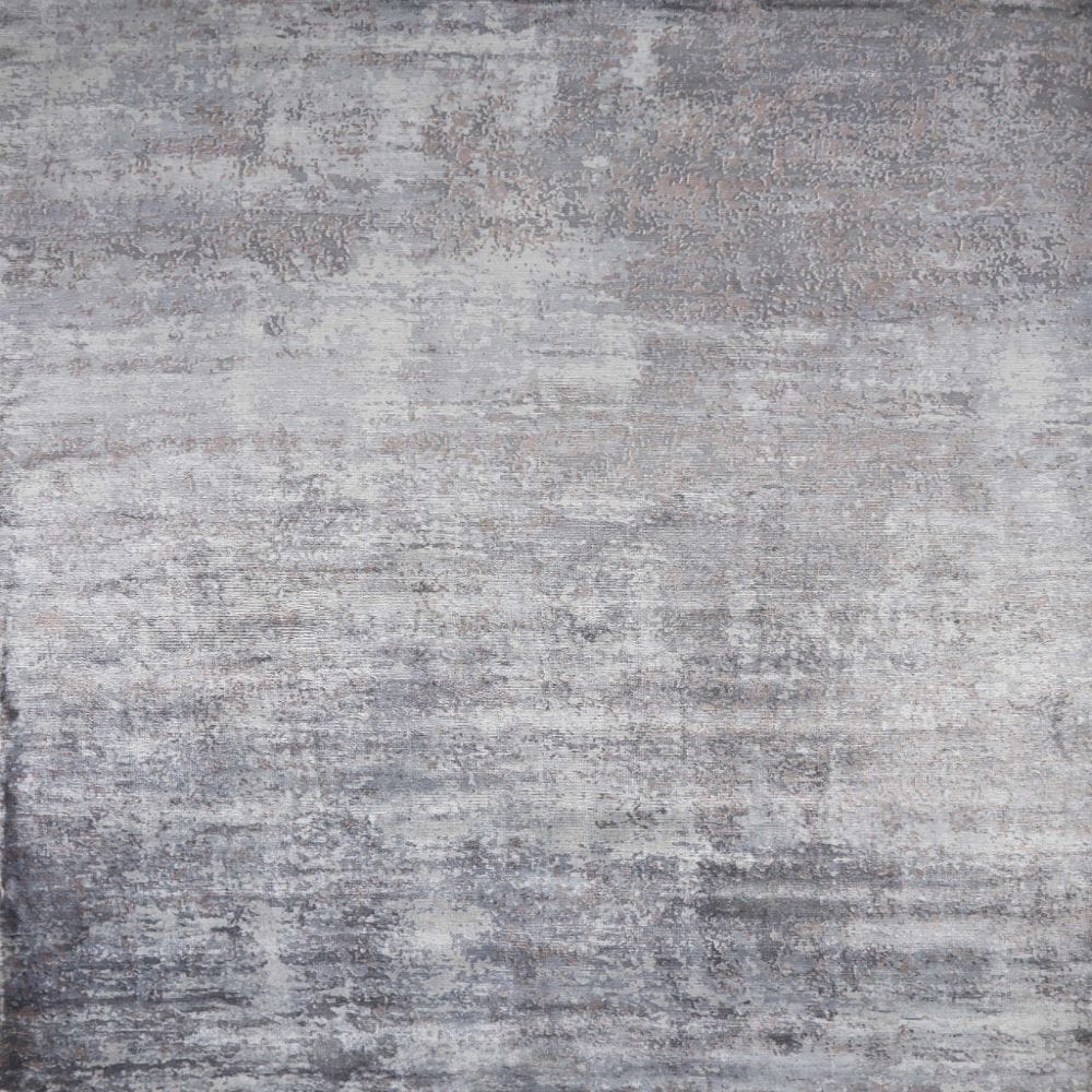 HomeRoots 350410 Bernadette 7 X 9 (ft) Rag Gray Indoor Distressed/Overdyed Area Rug