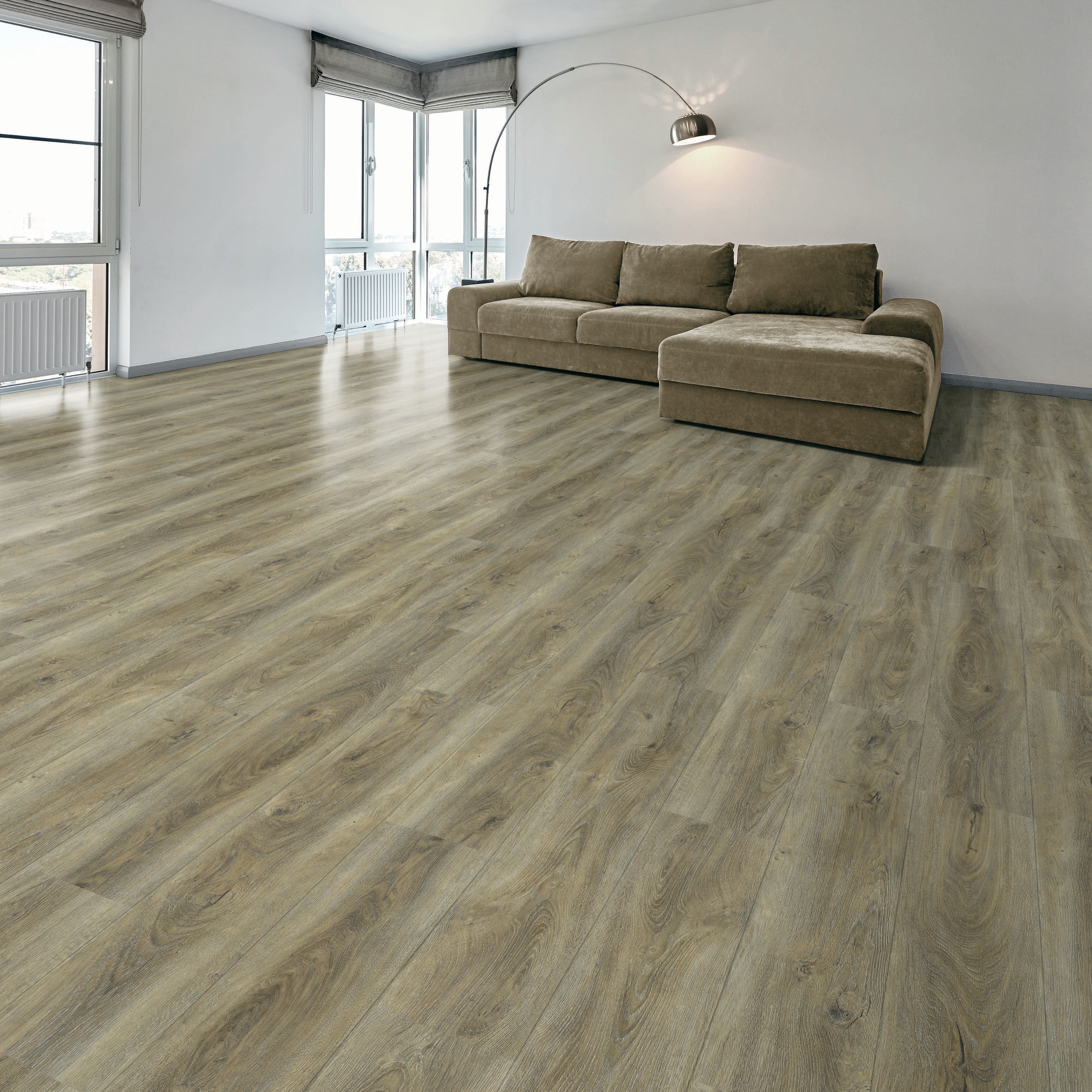 Montara Light Brown Waterproof Vinyl Plank Flooring