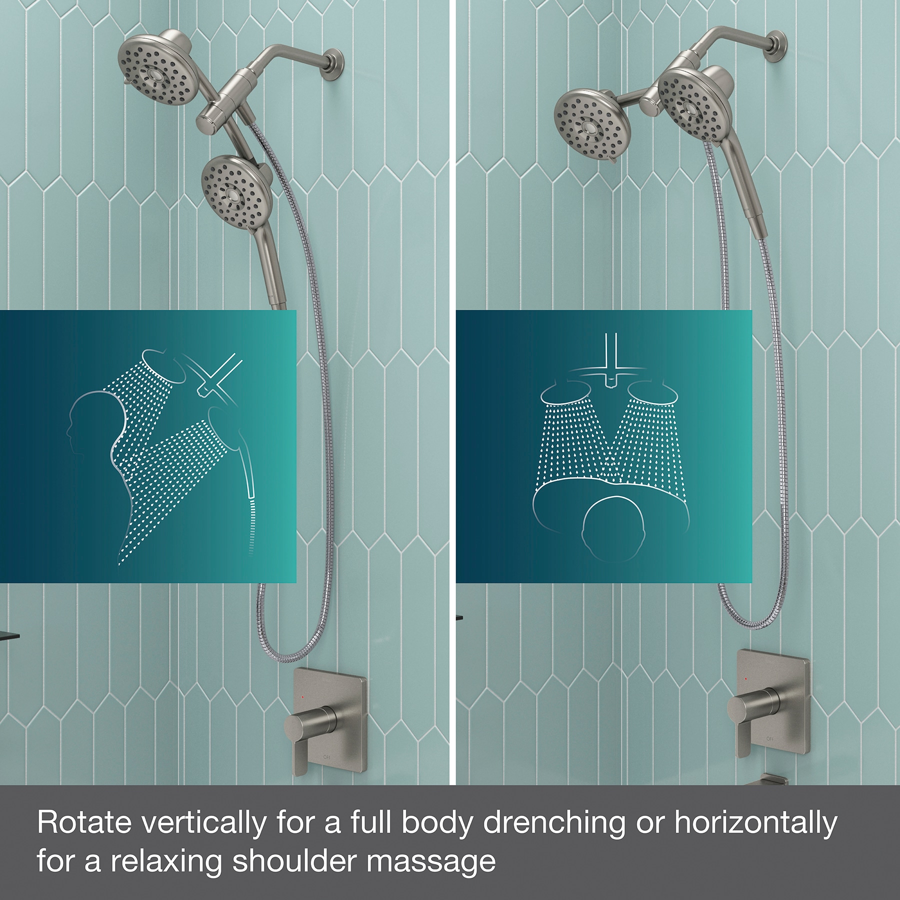 KOHLER R25771-G-BN Fixed-Showerhead - View #5