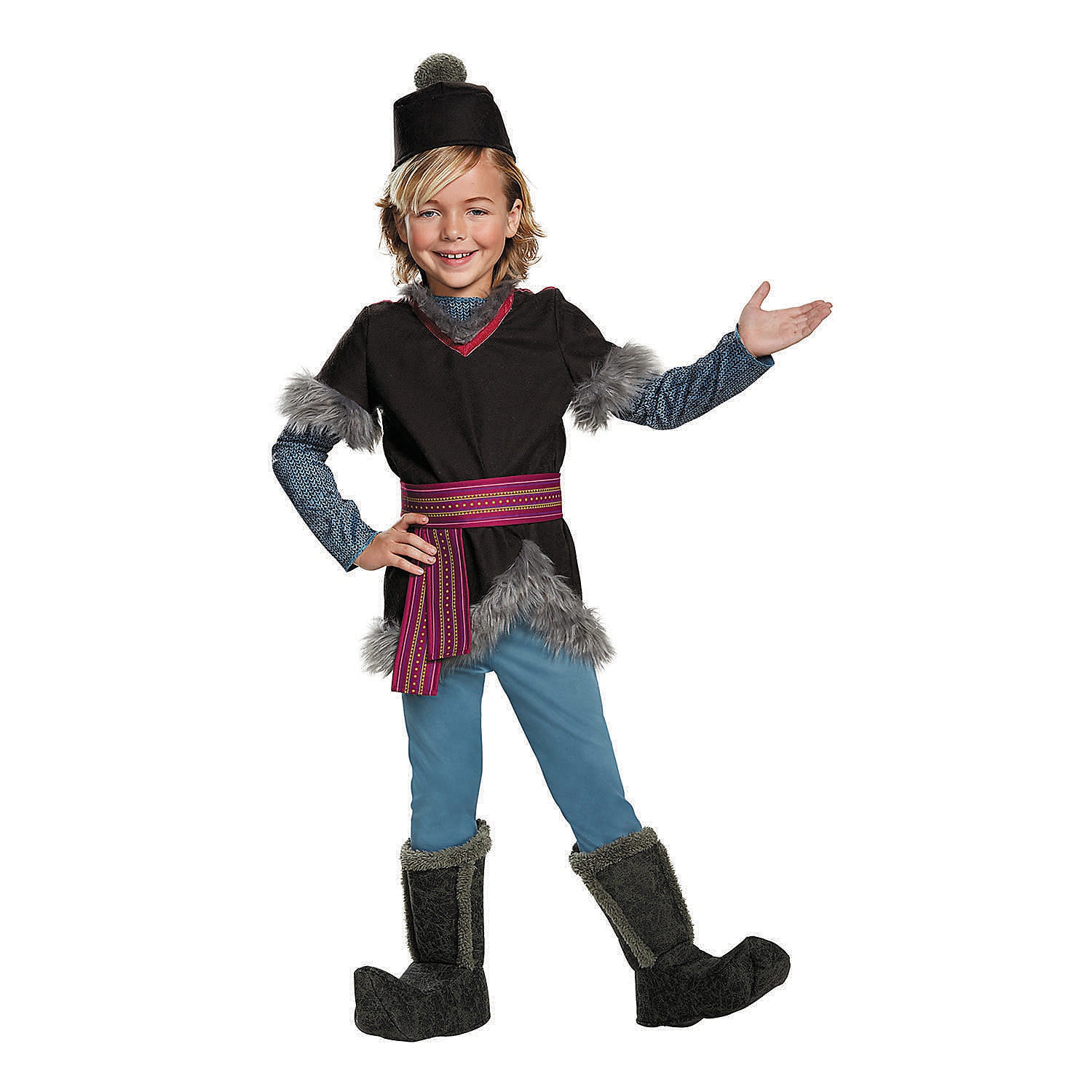 Disguise DG98541M Boy's Deluxe Frozen Kristoff Costume - 3T-4T