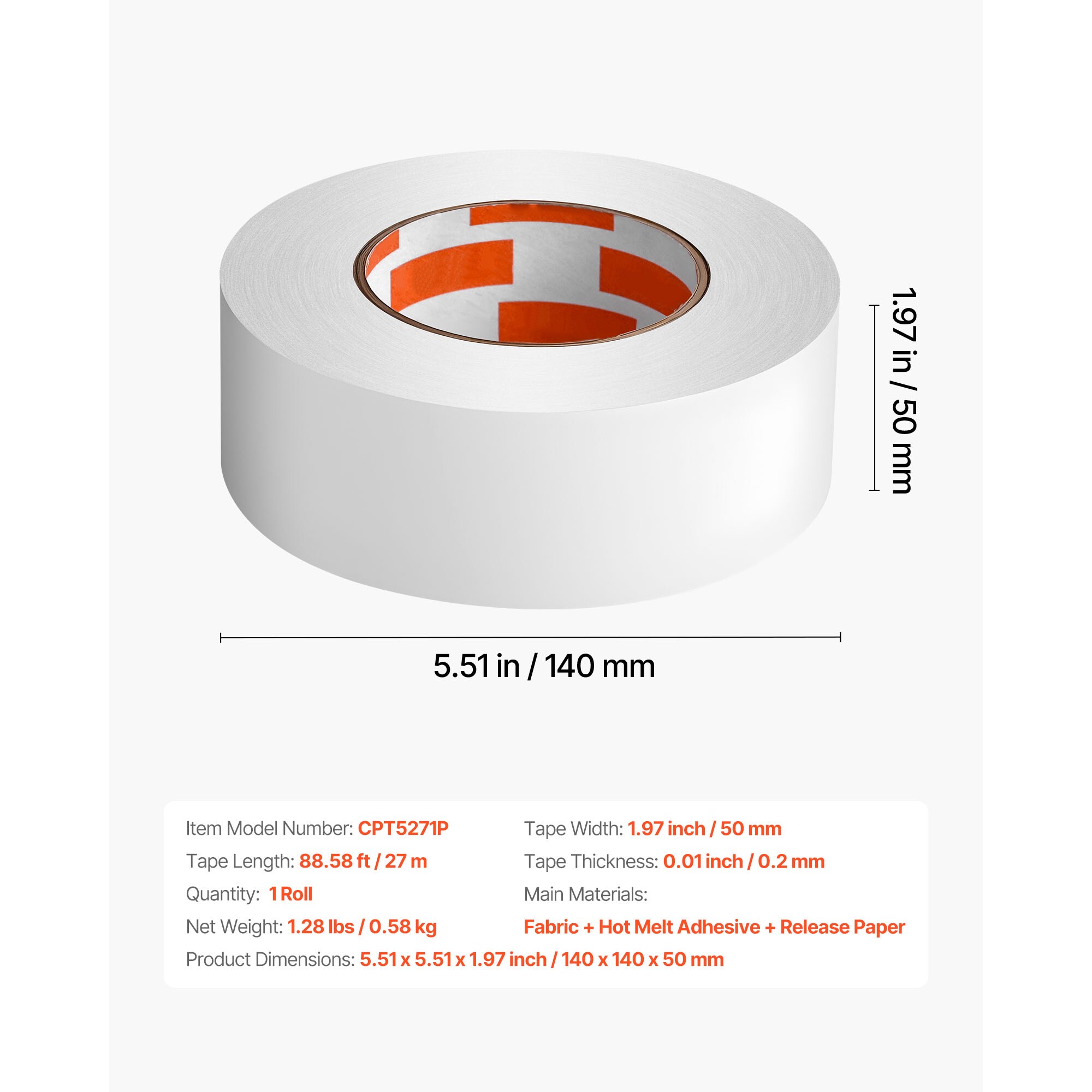 VEVOR SCDTJDJZ2INC08754V0 Flooring-Tape - View #7