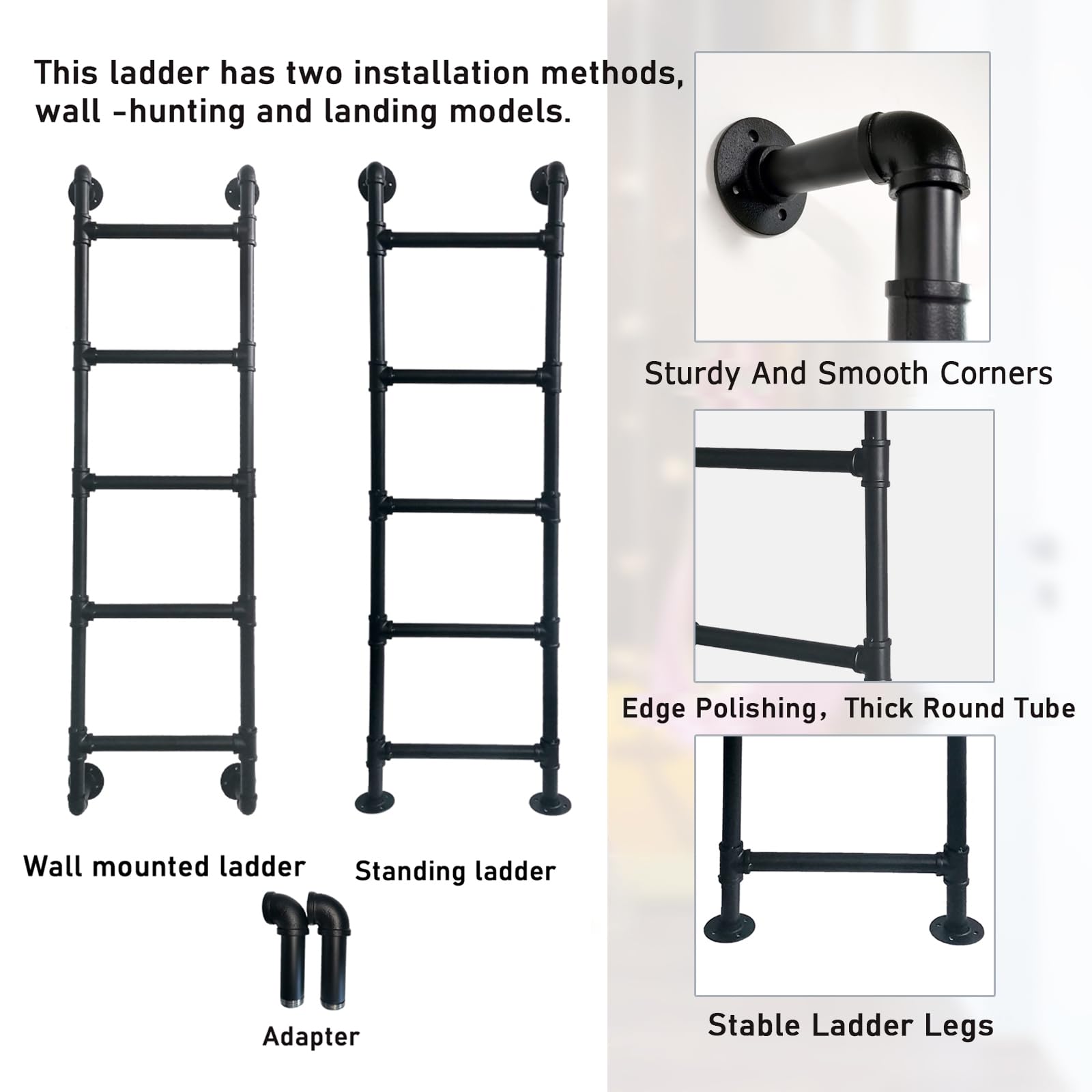Lukvuzo LLU0730L118 Step-Ladders - View #3