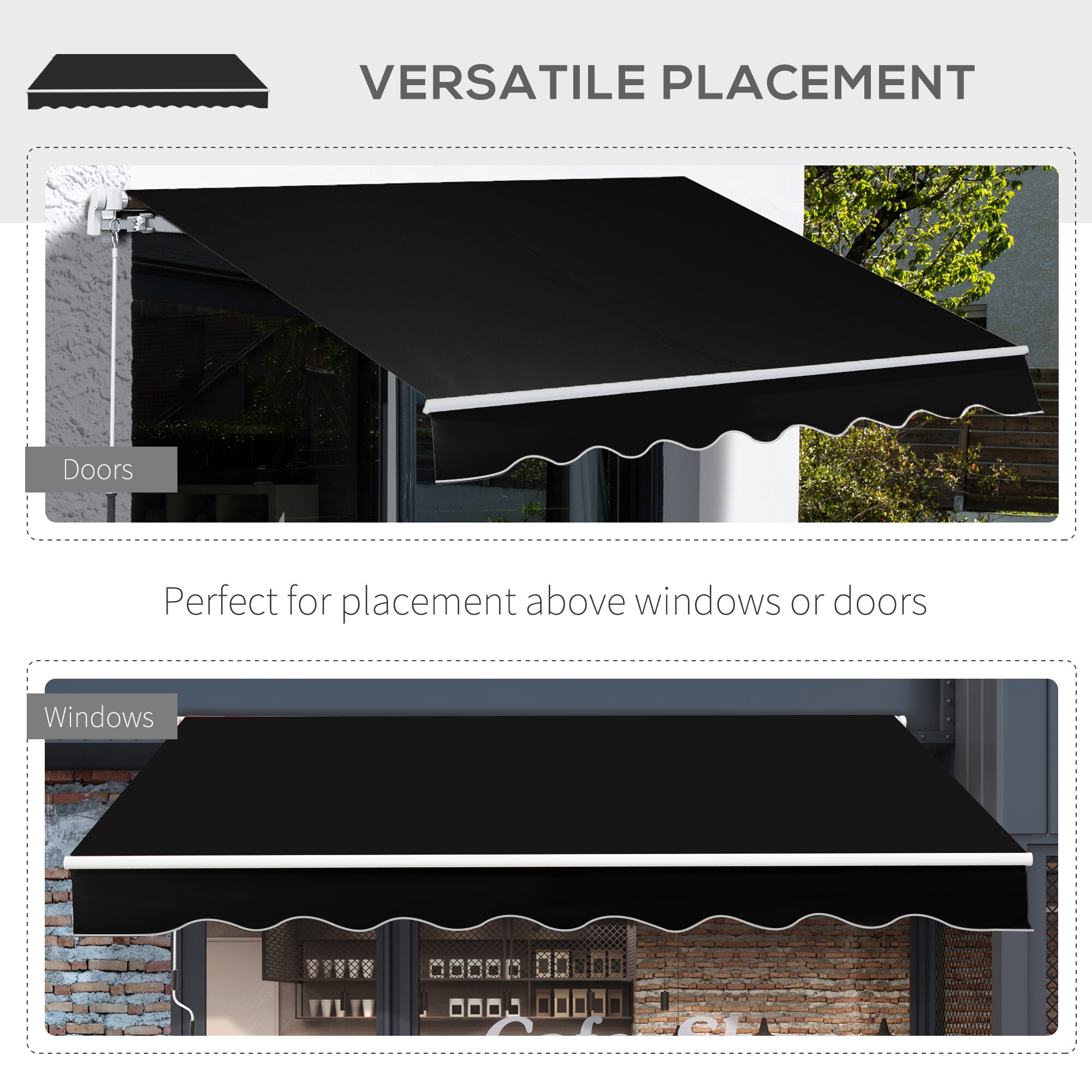 Maocao Hoom DJ-C-MBMPKD02BK awnings - View #3