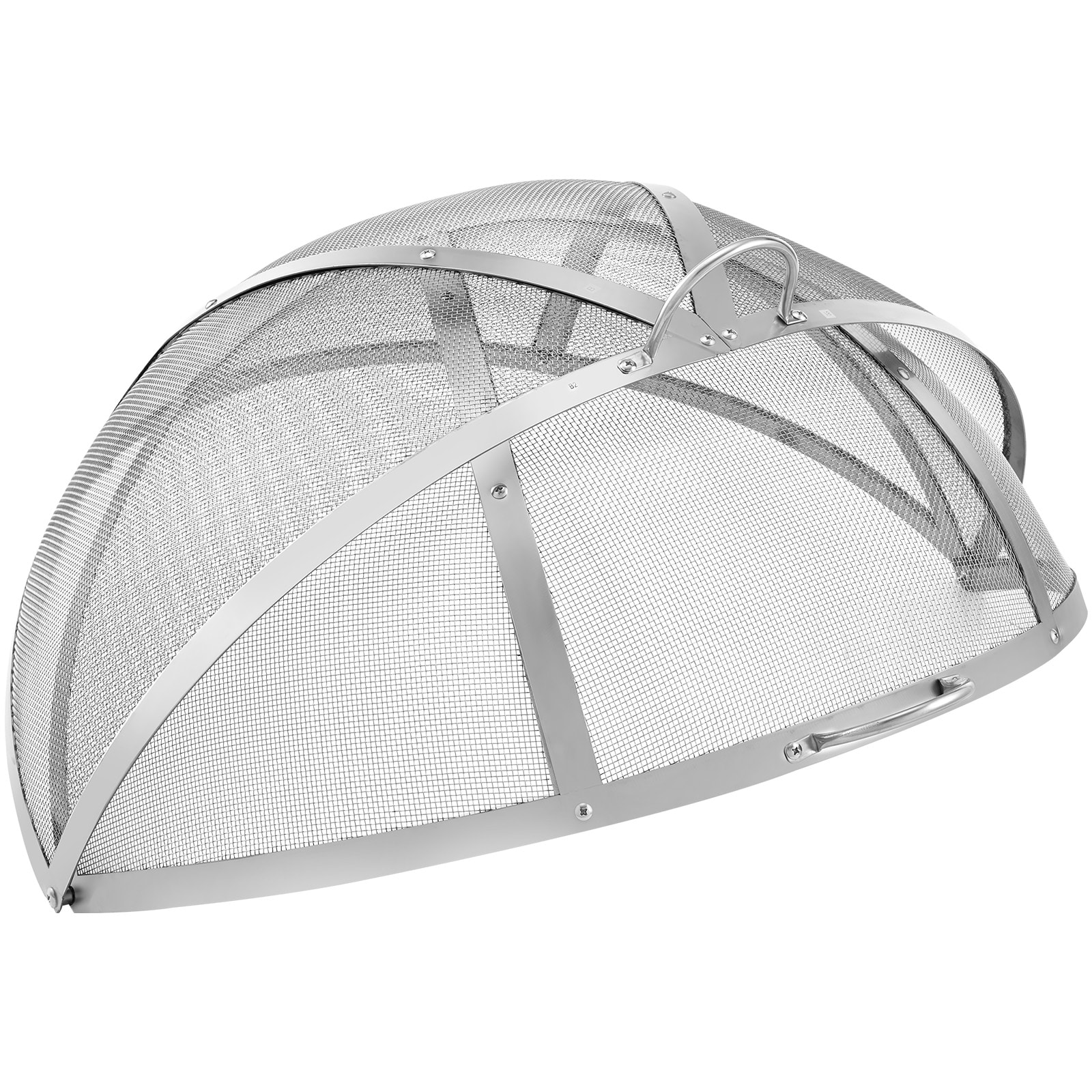 VEVOR HKWZ201BXGQXDNWRNV0 Fire Pit 36-Inches Silver Round Firepit Cover