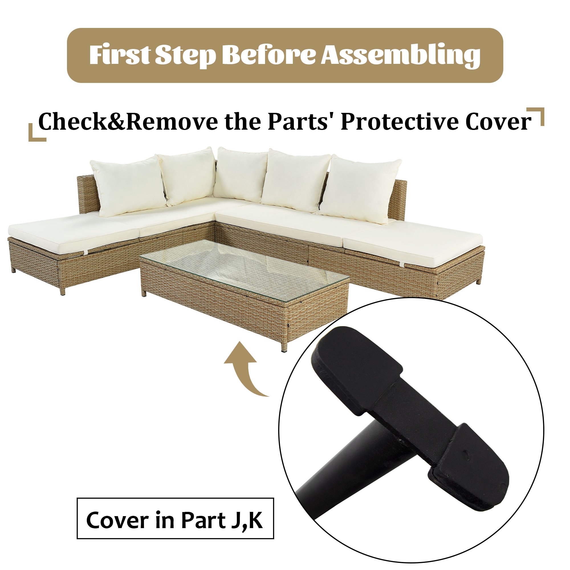 Clihome CL-T2500014 Patio-Conversation-Sets - View #10