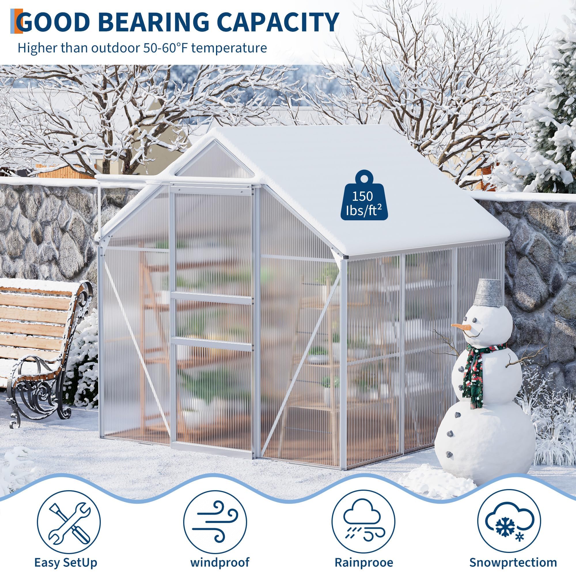 IdealHouse C652WLZL7V8E greenhouses - View #3