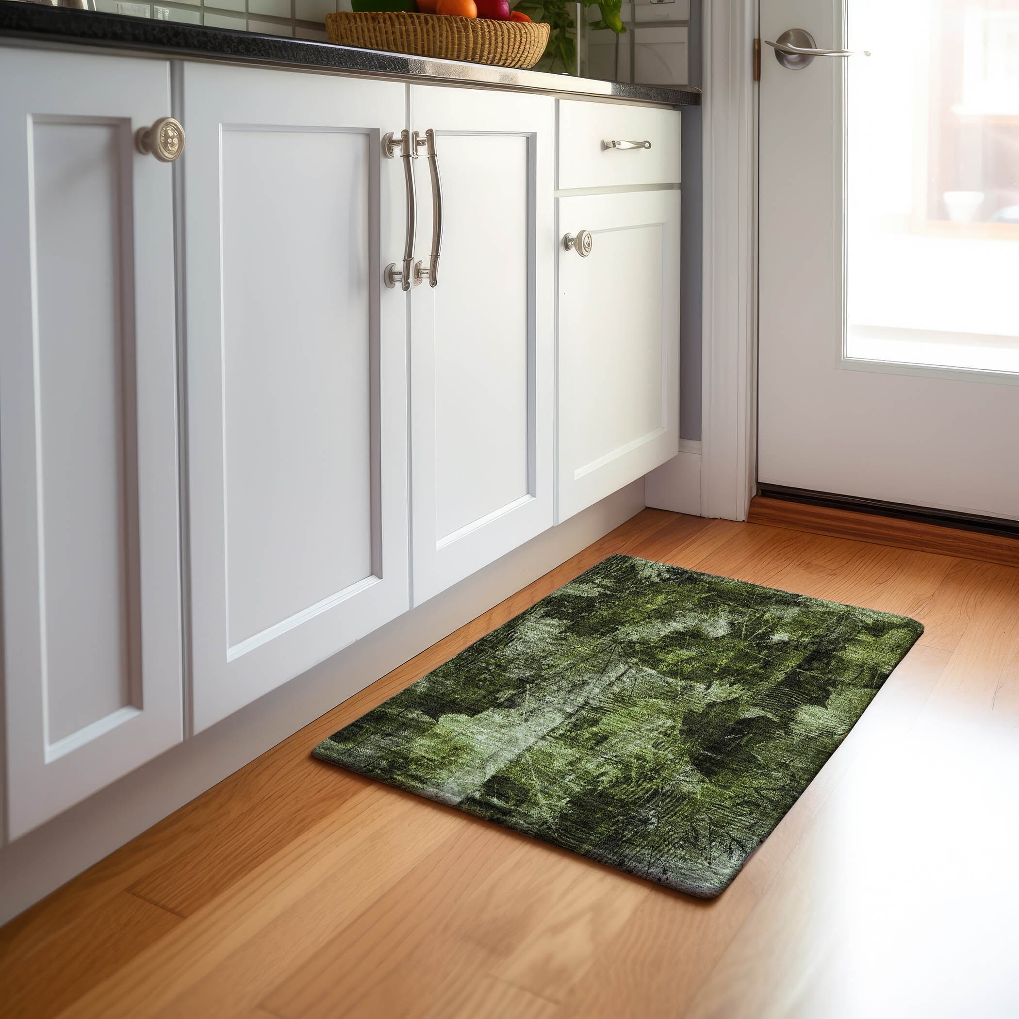 Addison Rugs AMF518TE9X12 Mayfield AMF518TE 9 x 12 (ft) Loomed Polyester Teal Rectangular Indoor Abstract Machine washable Area rug