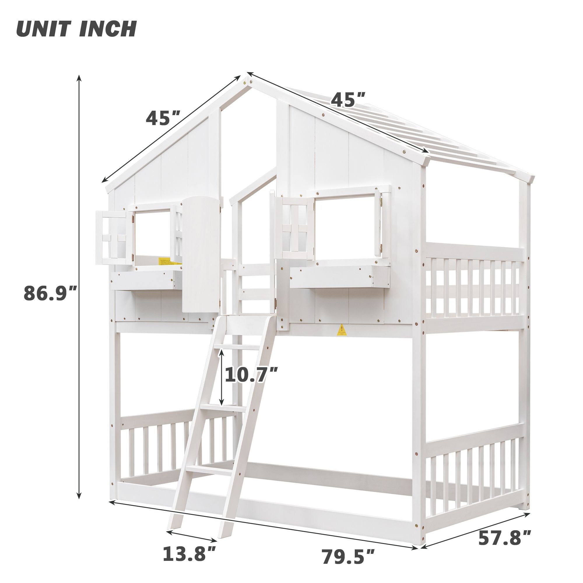 Yiekholo LL-2047AAK Bunk-Beds - View #4