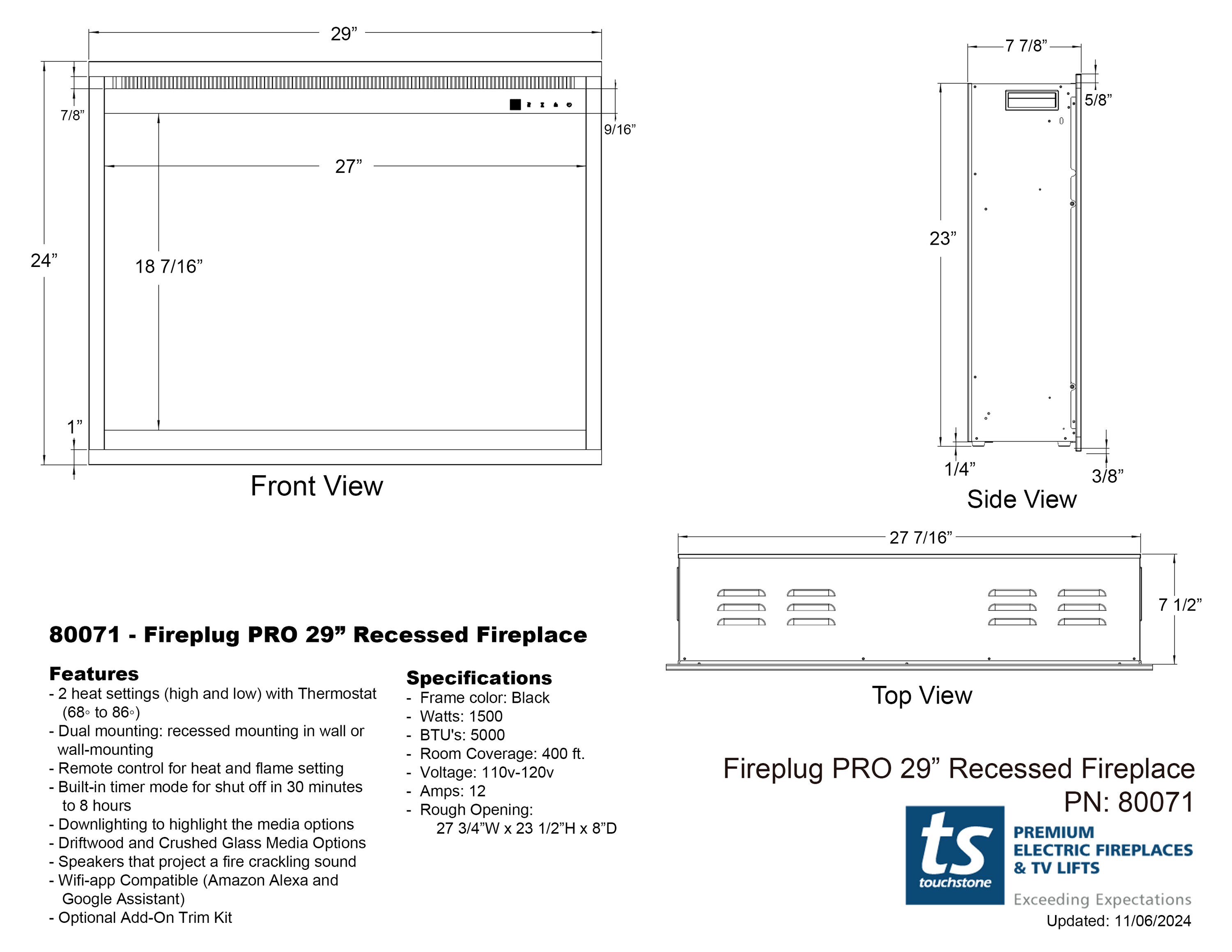 Touchstone 80071 Electric-Fireplaces - View #20