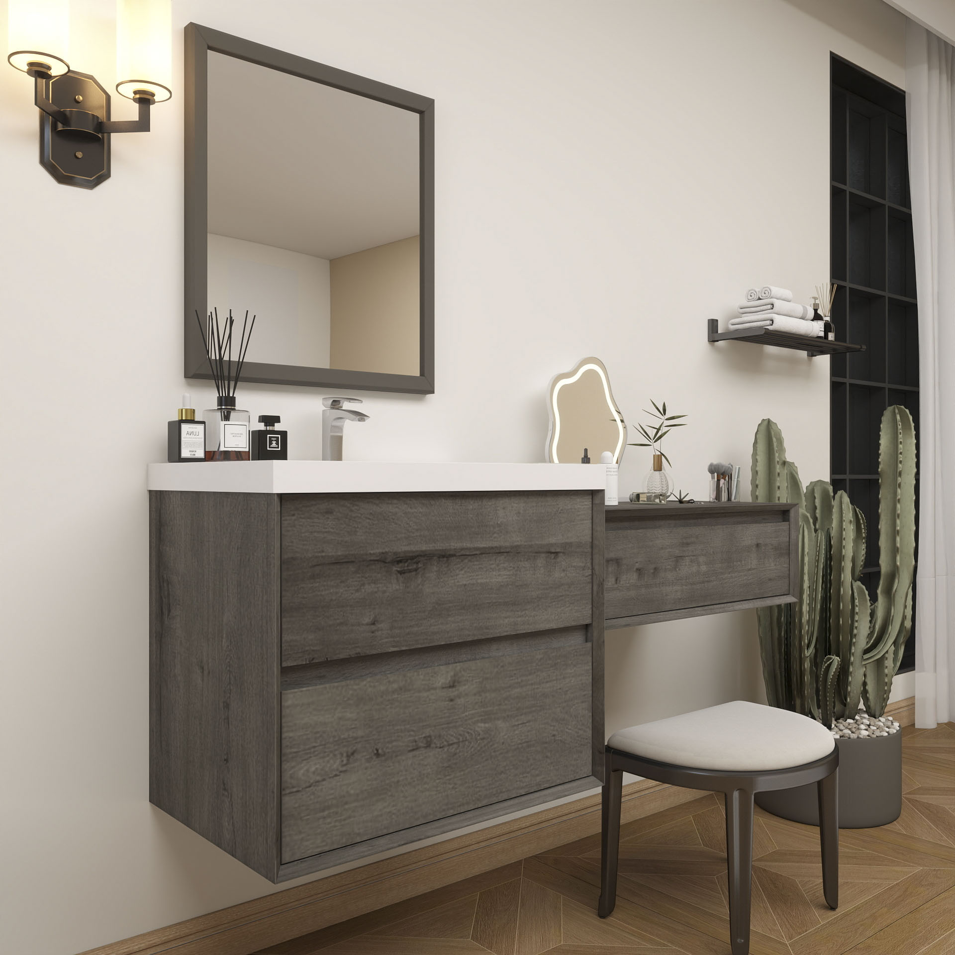 BV Better Vanity SLIM36+36-SO Bath-Vanity-Combo - View #4