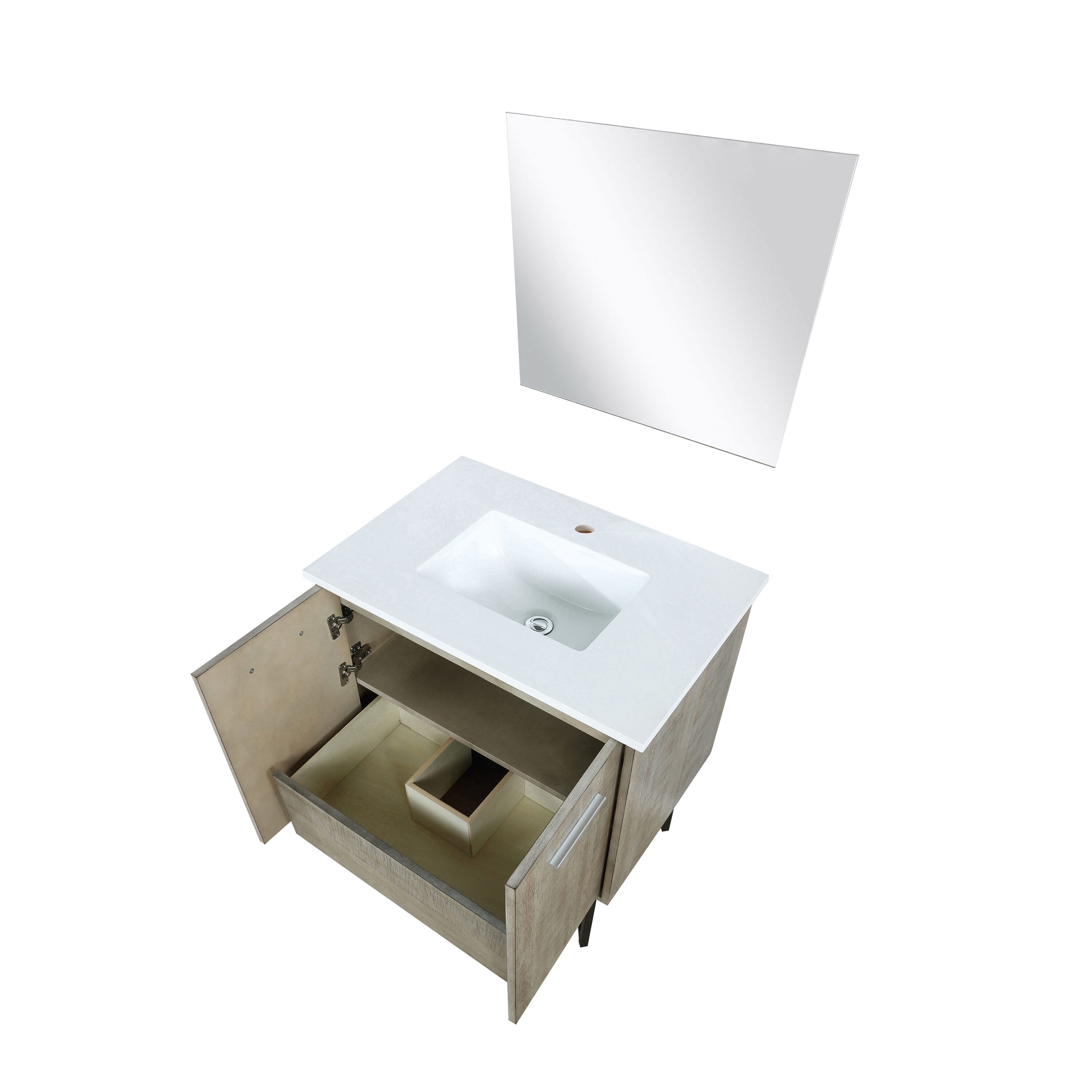 Lexora LLC30SKSOSM28 Bath-Vanity-Combo - View #5