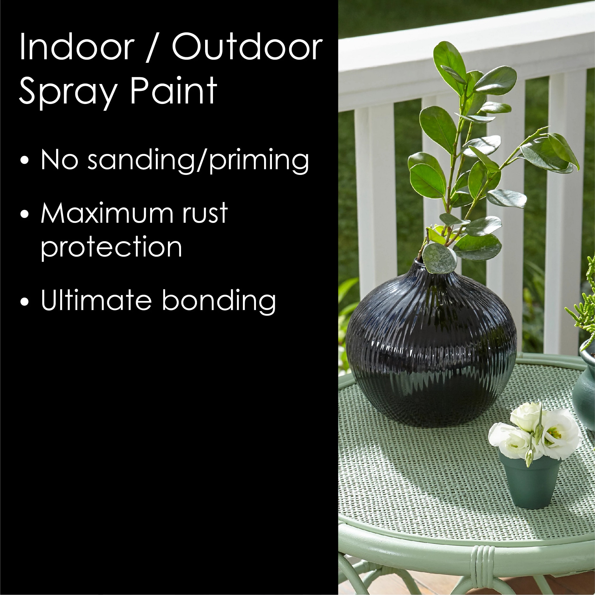 Krylon K02702007 Fusion All-In-One Spray Paint for Indoor/Outdoor