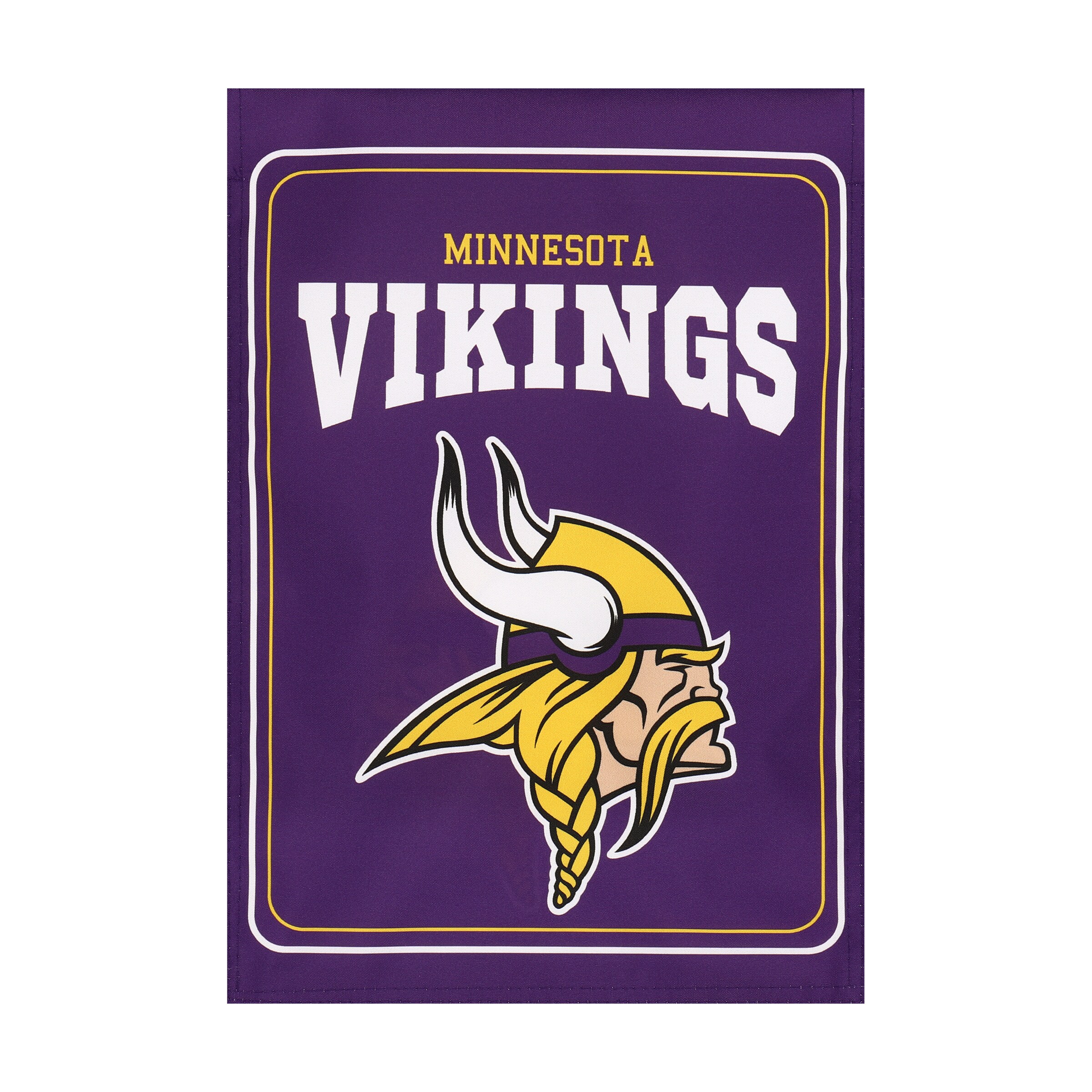Evergreen ZLW14L3817 1-ft W x 1.5-ft H Minnesota Vikings Garden flag