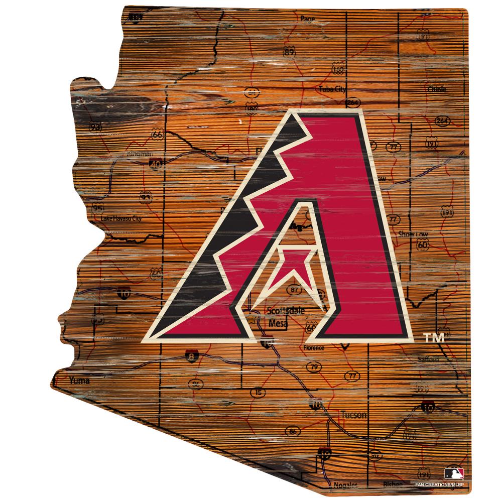 Fan Creations M0894-DIAMONDBACKS 12-in H x 0.035-in W Sports Print