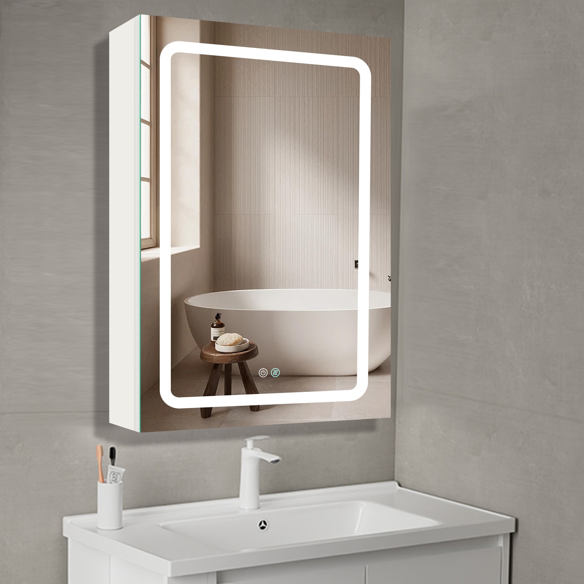 Forclover WBSGOYF21 Bathroom-Medicine-Cabinets - View #5