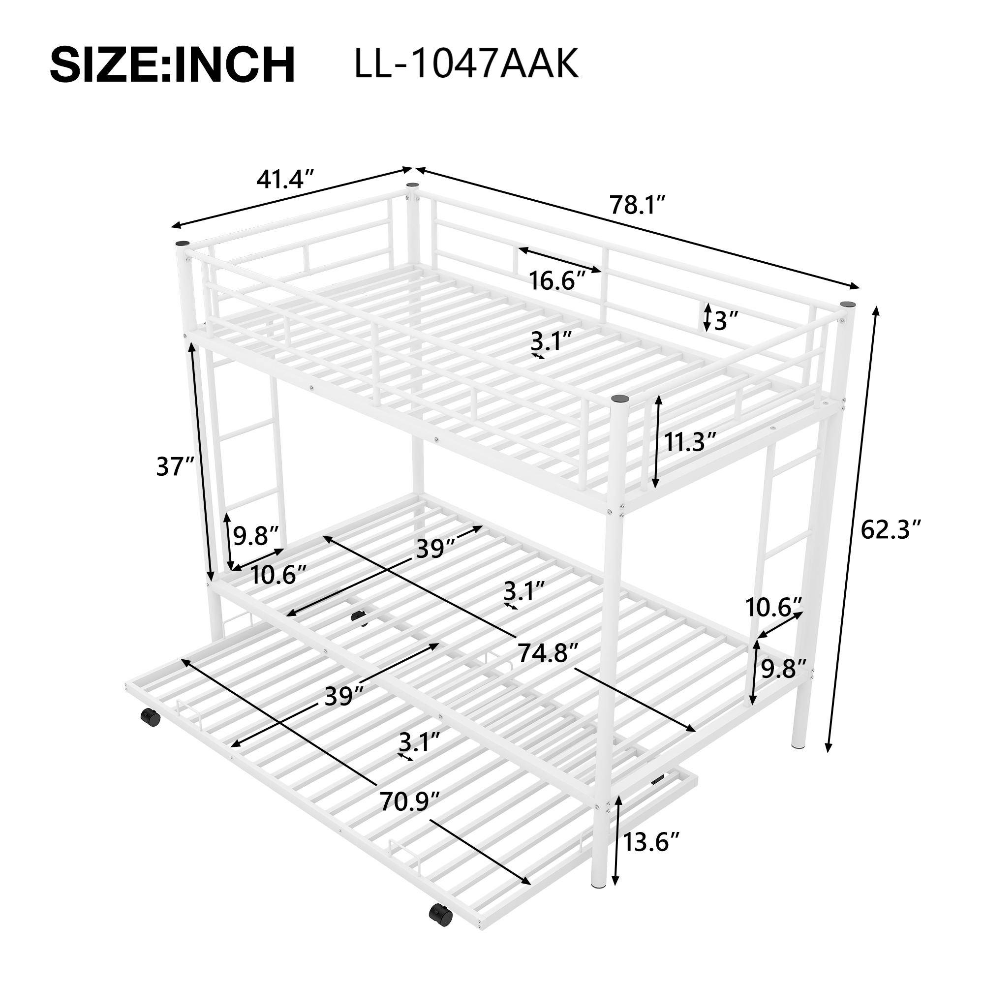 Yiekholo LL-1047AAK Bunk-Beds - View #8