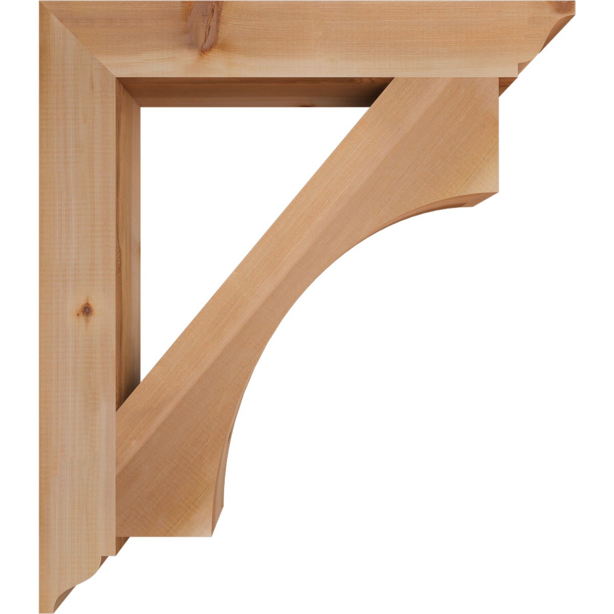 Ekena Millwork BKT04X28X32WTL01SWR Exterior-Brackets-Braces - View #3