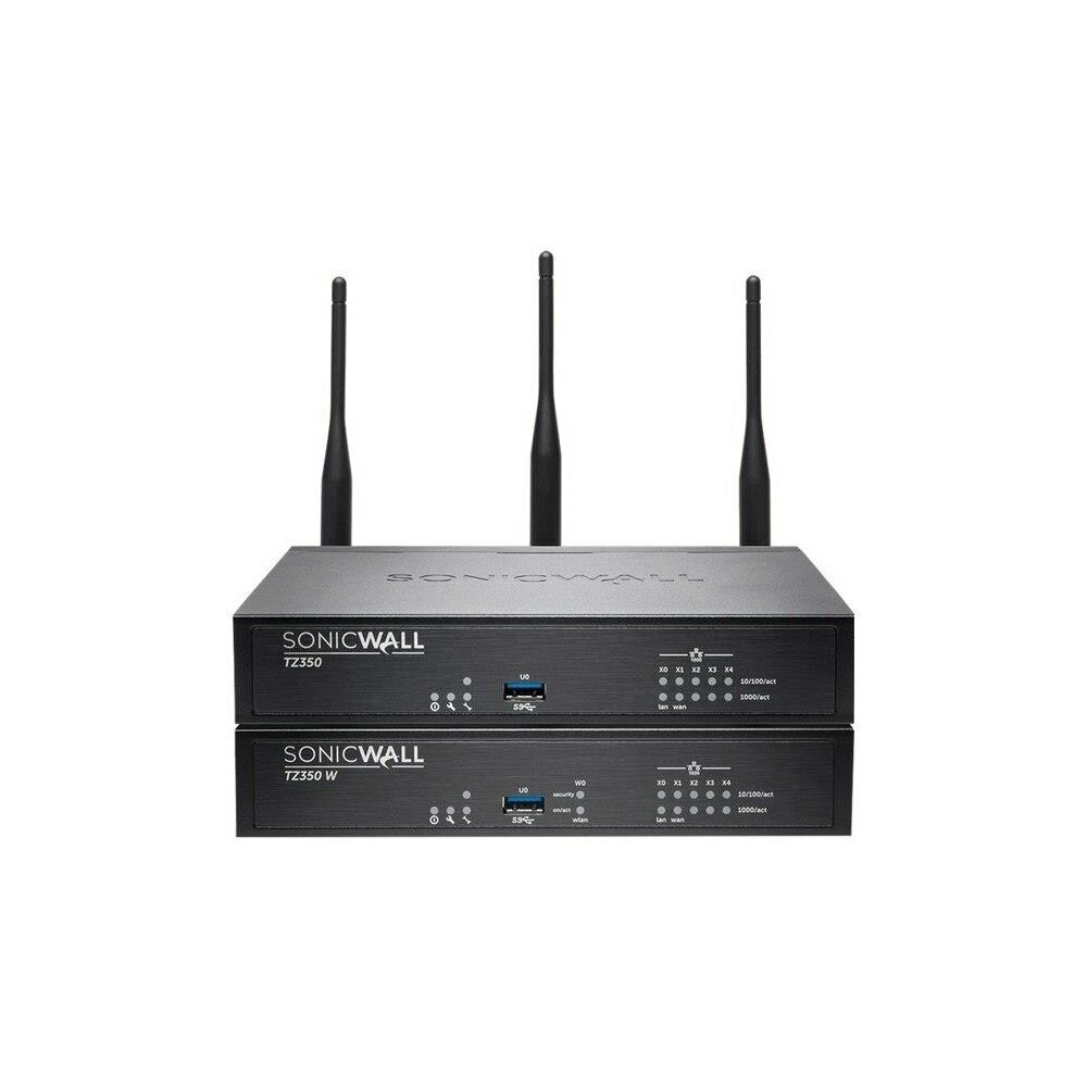  DAHD104141 Sonicwall 02-SSC-1843 TZ350 TotalSecure Advanced Edition, Black- 1 Year