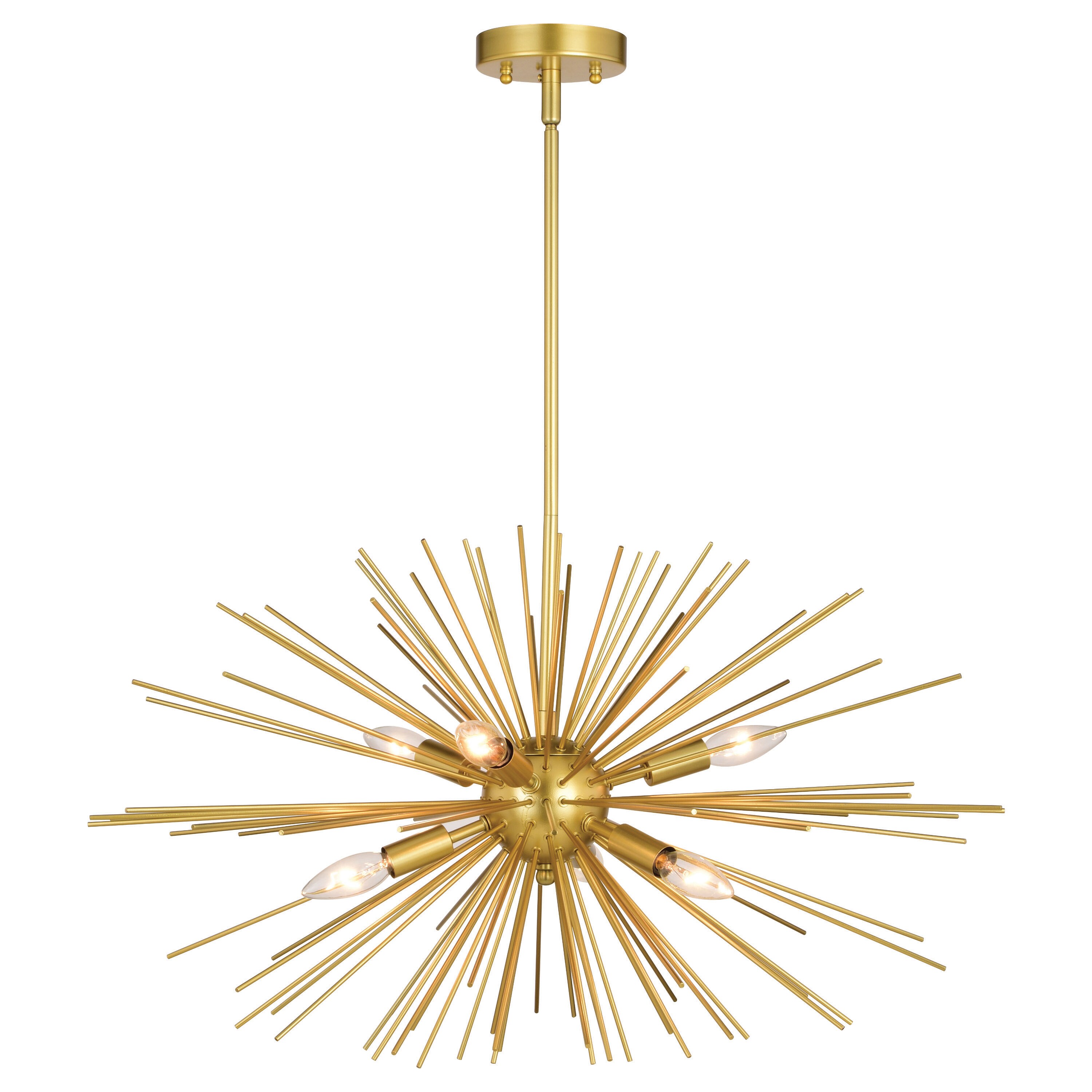 Gold Sputnik Pendant Lighting at Lowes.com