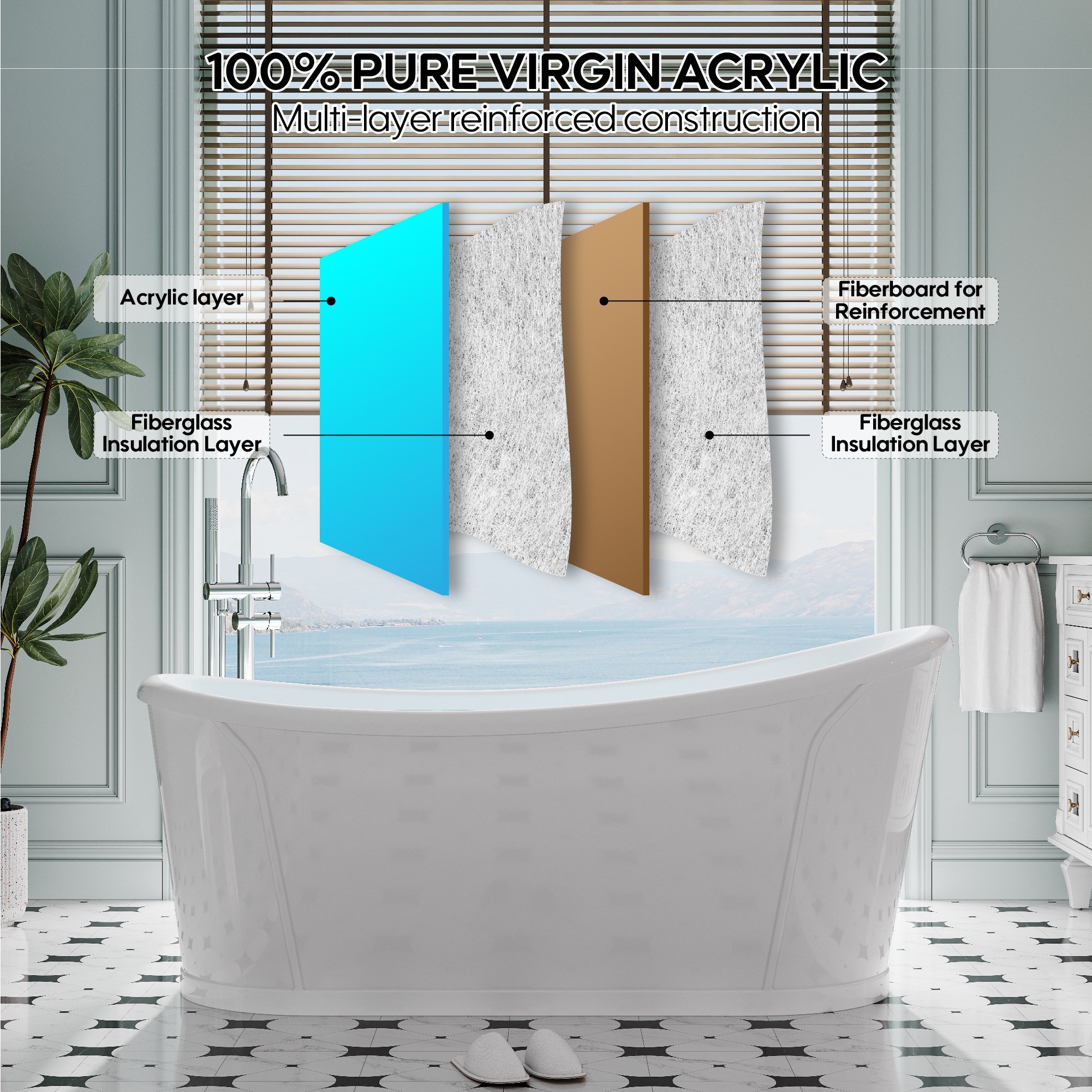 Forclover HBV-Y664 bathtubs - View #12