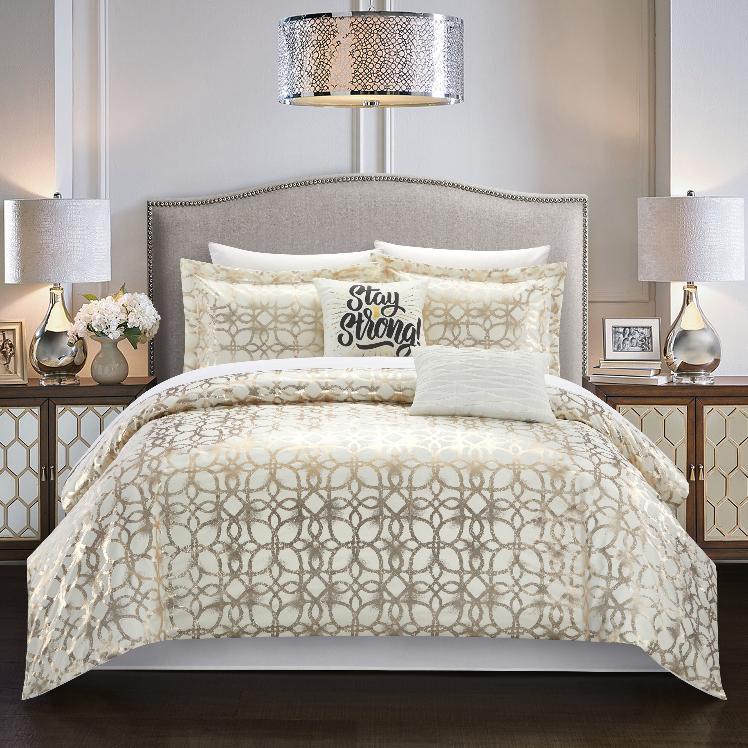 Chic Home Design BCS16300-LW bedding - View #2