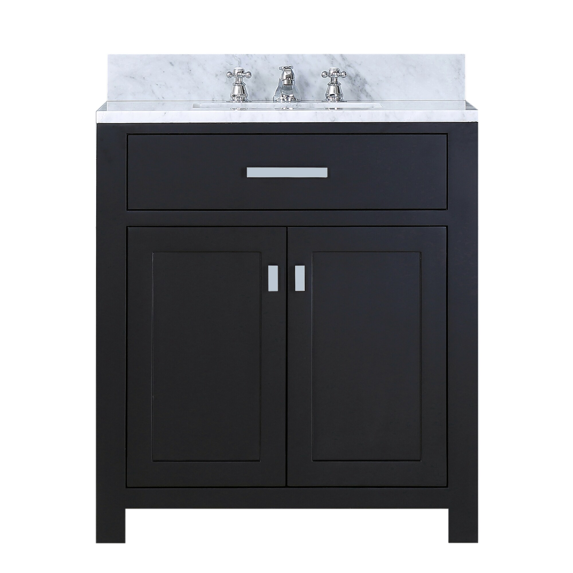 Water Creation Madison 30-in Espresso Undermount Single Sink Bathroom ...