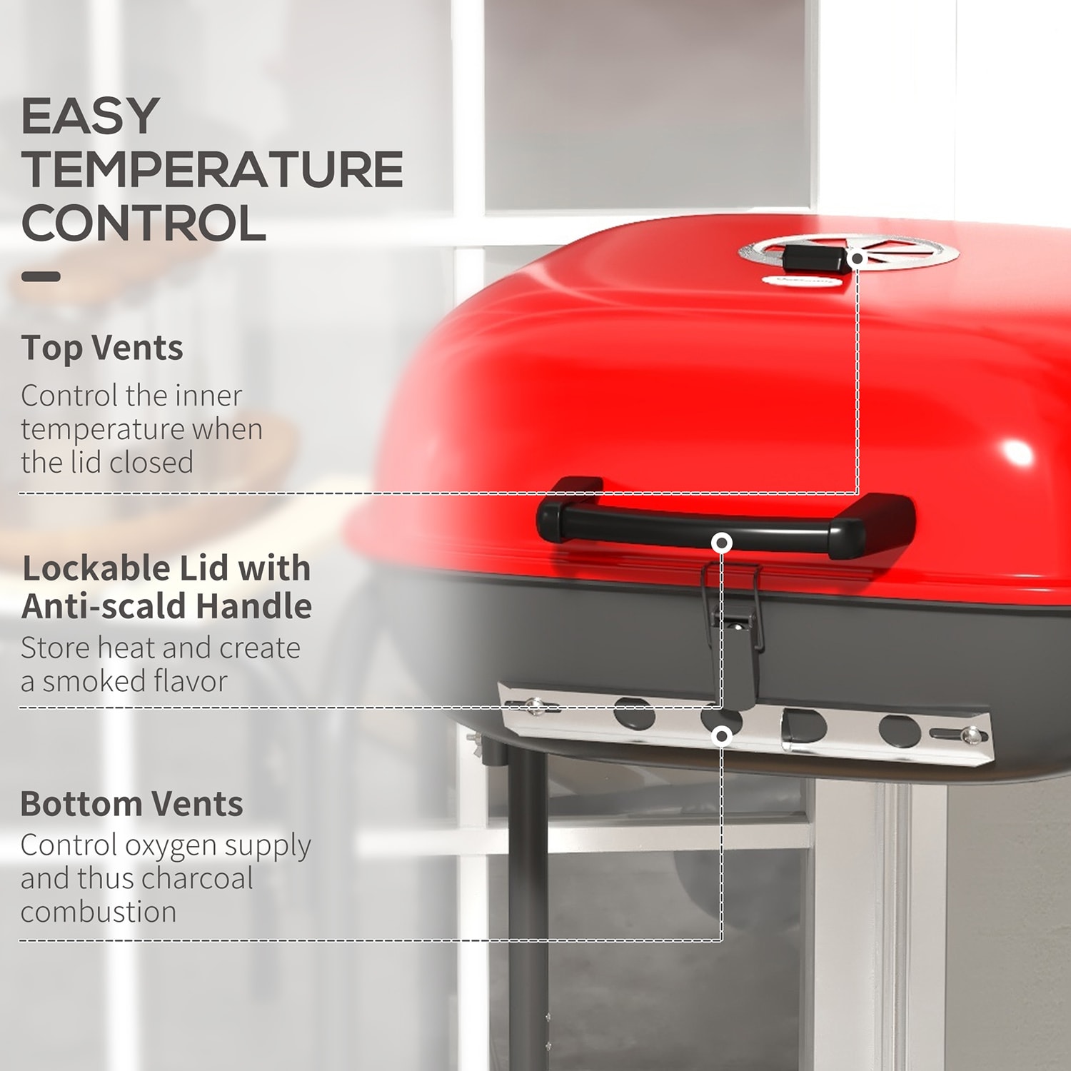 GZMR GZ-W22294 Charcoal-Grills - View #5