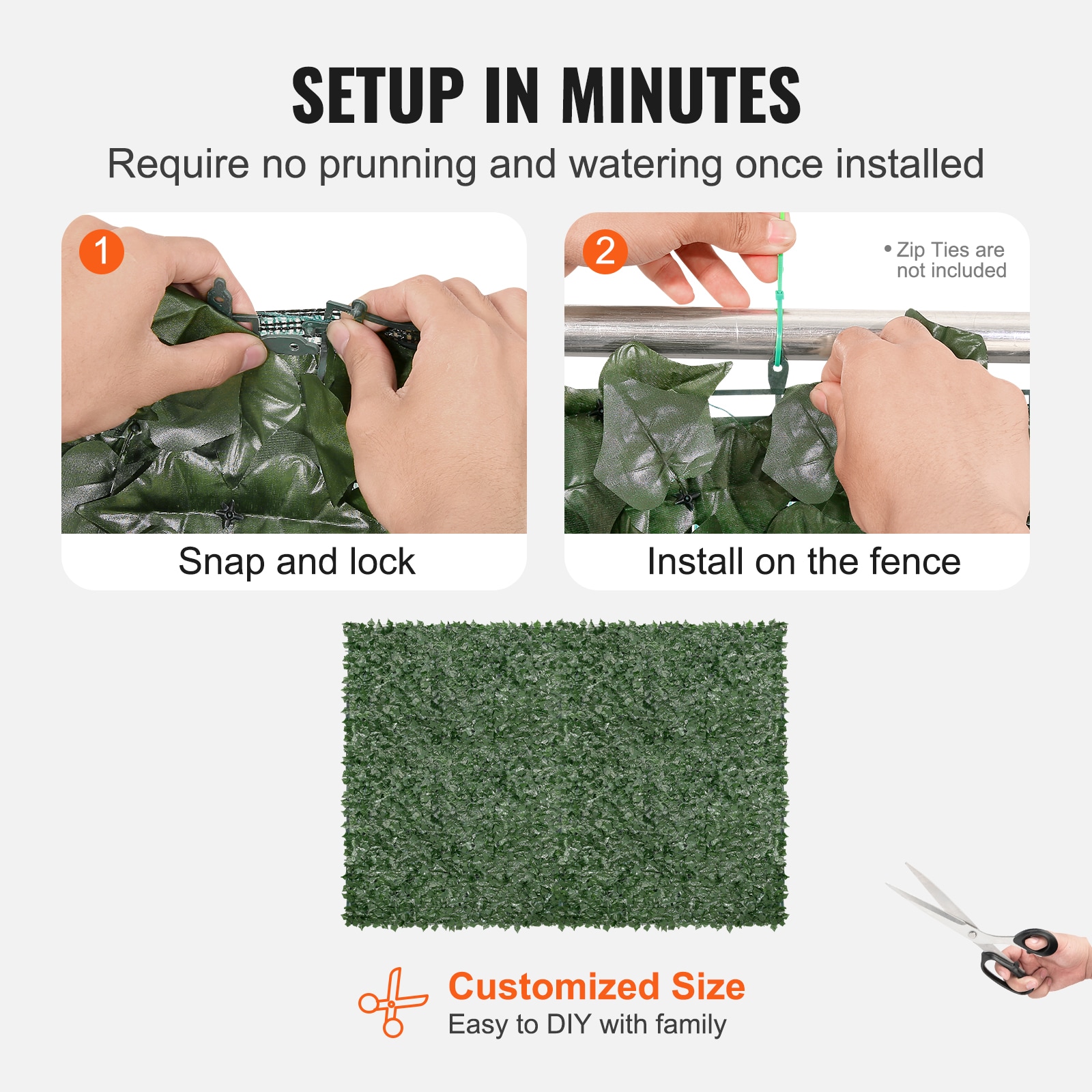 VEVOR SCWLSRZZWQ1J03144V0 Precut-Artificial-Grass - View #5