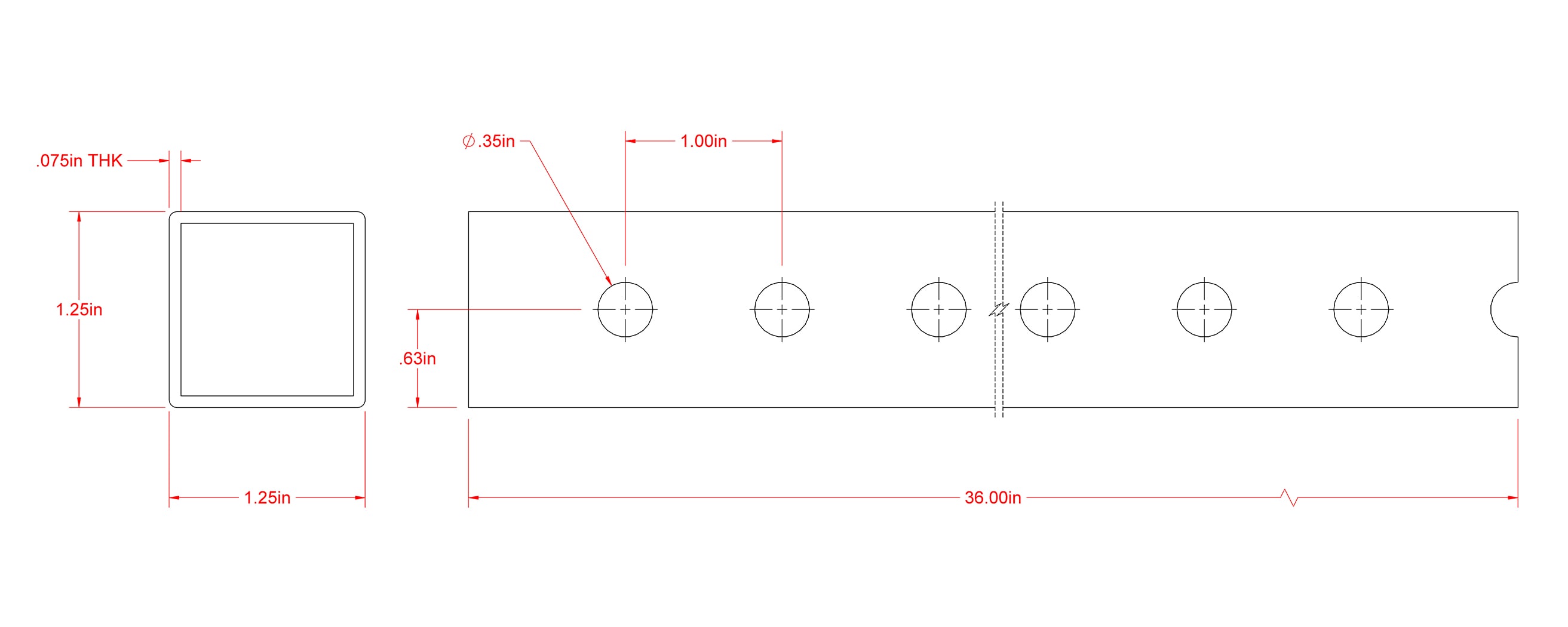 Steelworks 11200 Round-Metal-Tubes - View #2
