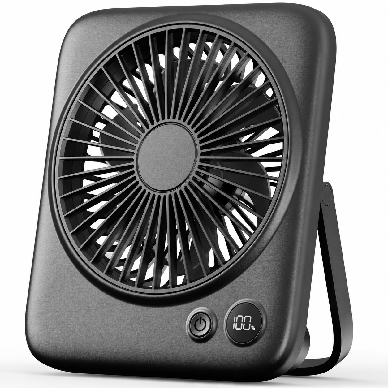 CYIKE  Portable Desk Fan 6 5 Inch renewable power power cell Operated USB Powered 23Hrs Cordless Small Personal Fan 4 Speed Quiet for Office