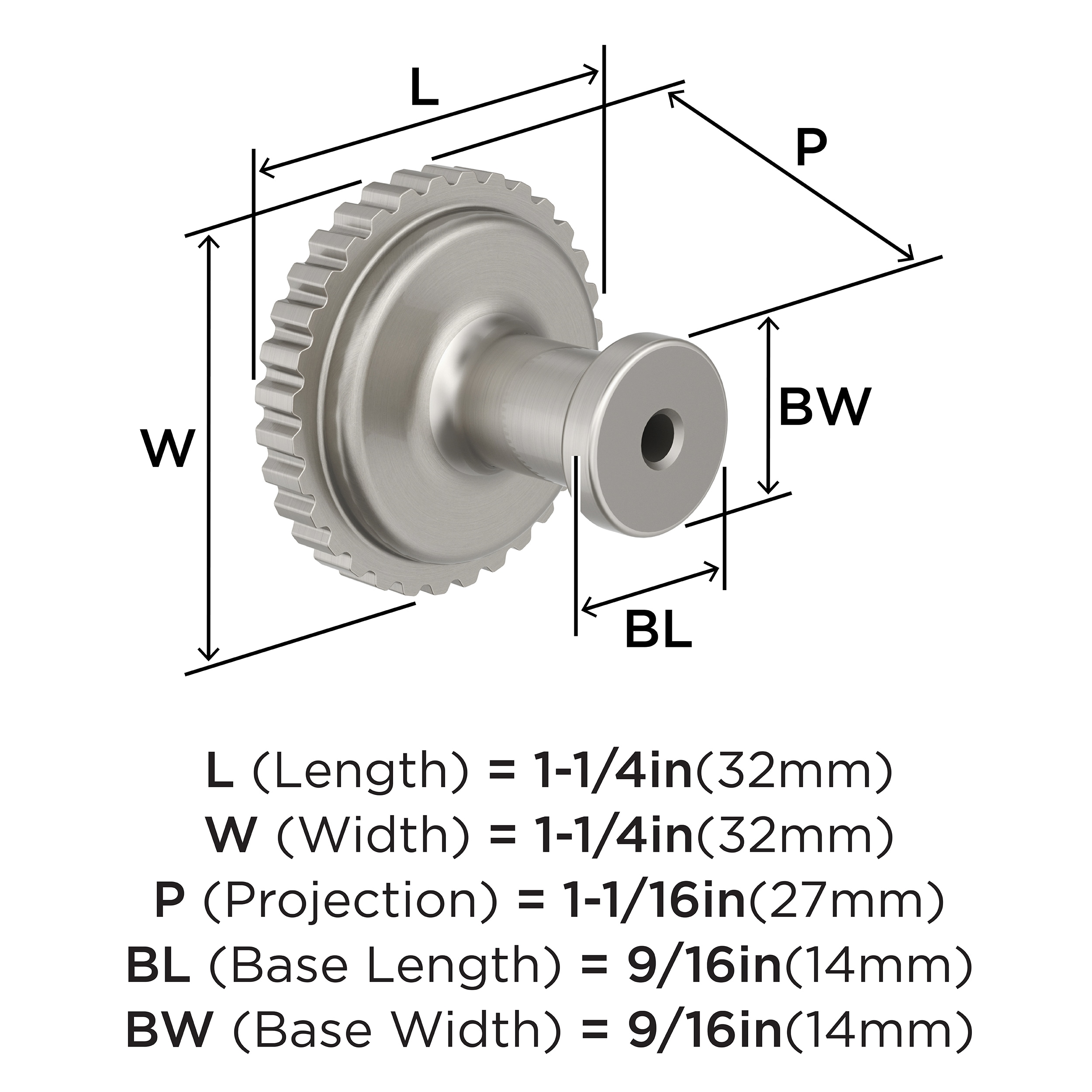 Amerock BP37800G10 Cabinet-Knobs - View #4