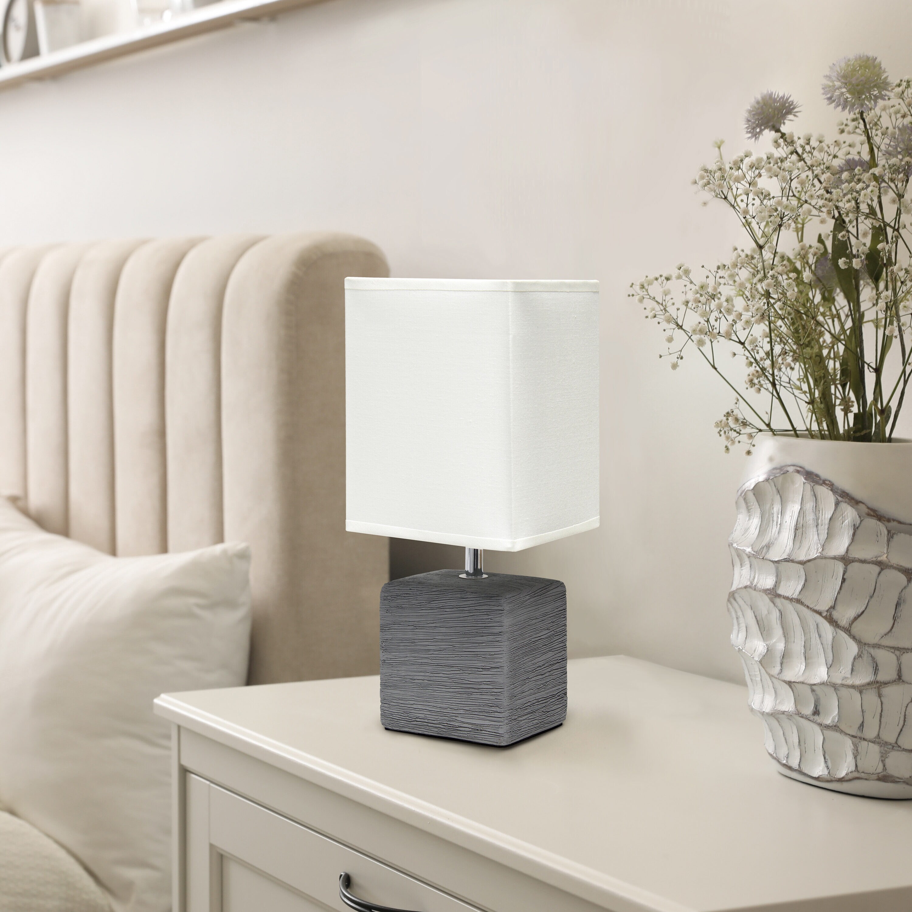 Simple Designs LT6004-GRY Table-Lamps - View #6