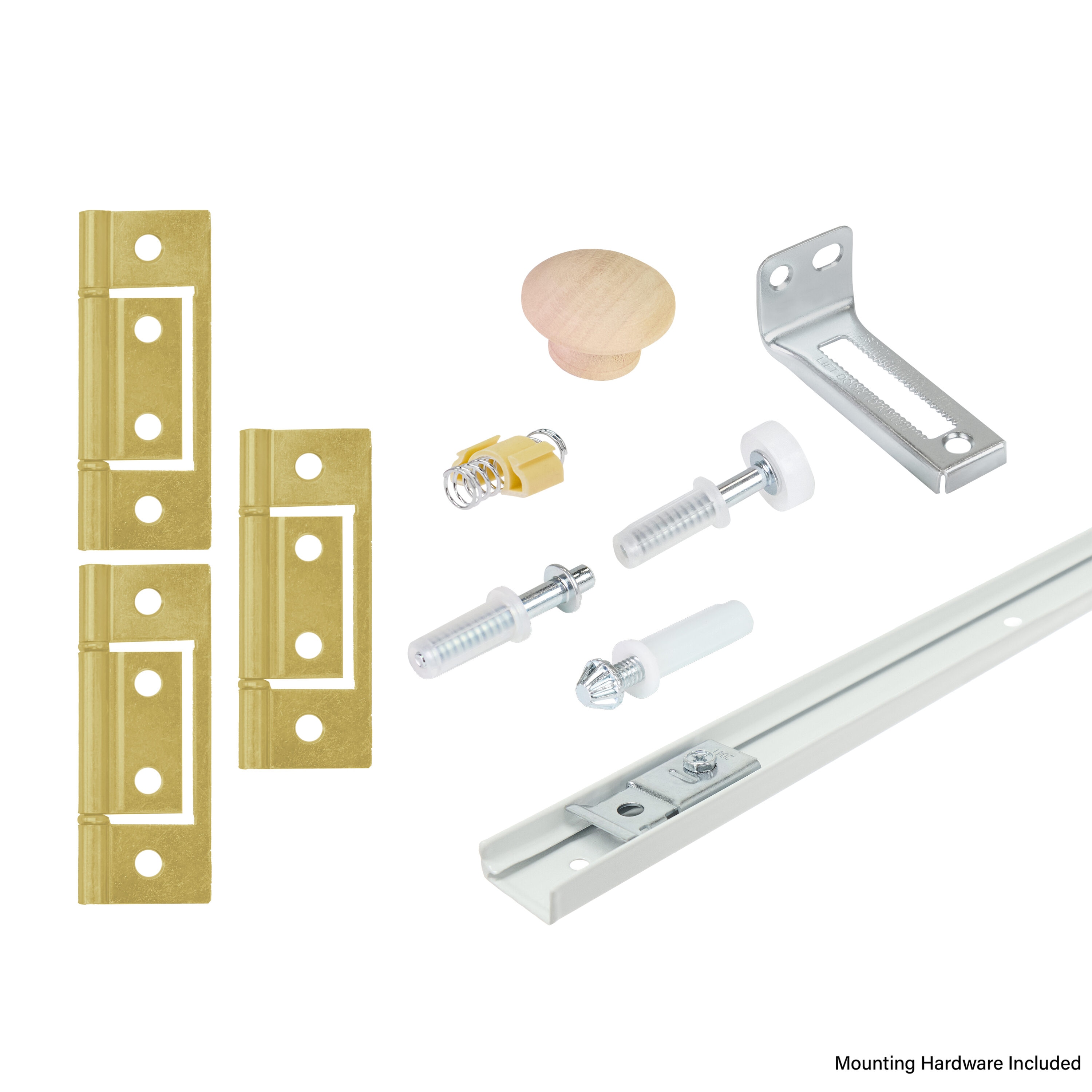 M-D 45109 36-in Bifold Closet Door Track kit