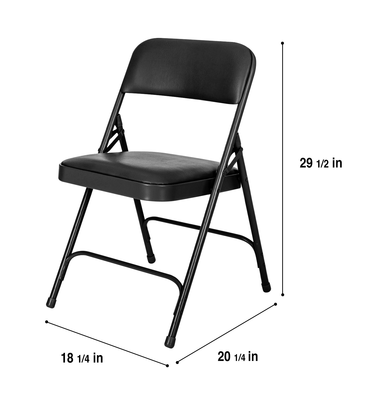Hampden Furnishings HMD1200BK Folding-Chairs - View #9