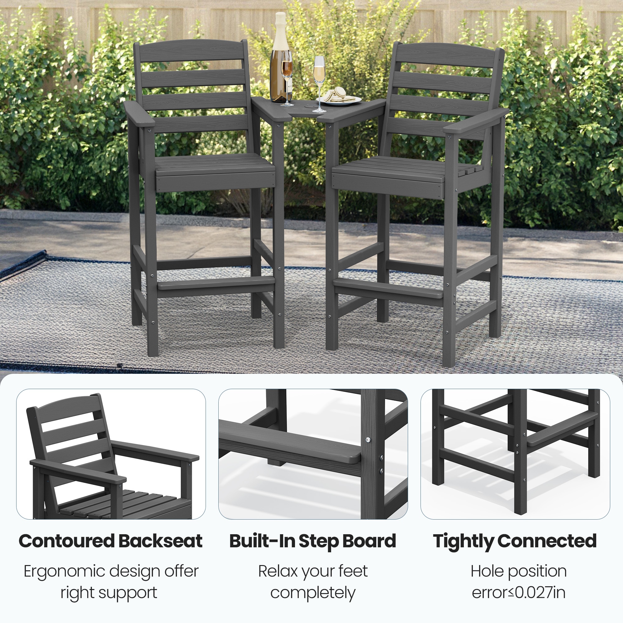 VOUA JYLTGBY-GY Patio-Chairs - View #5