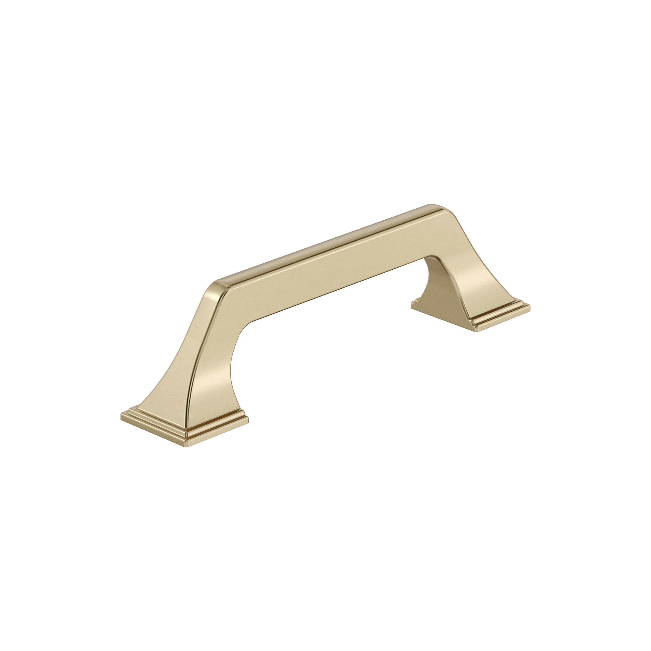 Amerock BP36881BBZ Exceed 3-3/4-in , 96mm Center to Center Golden Champagne Arch Handle