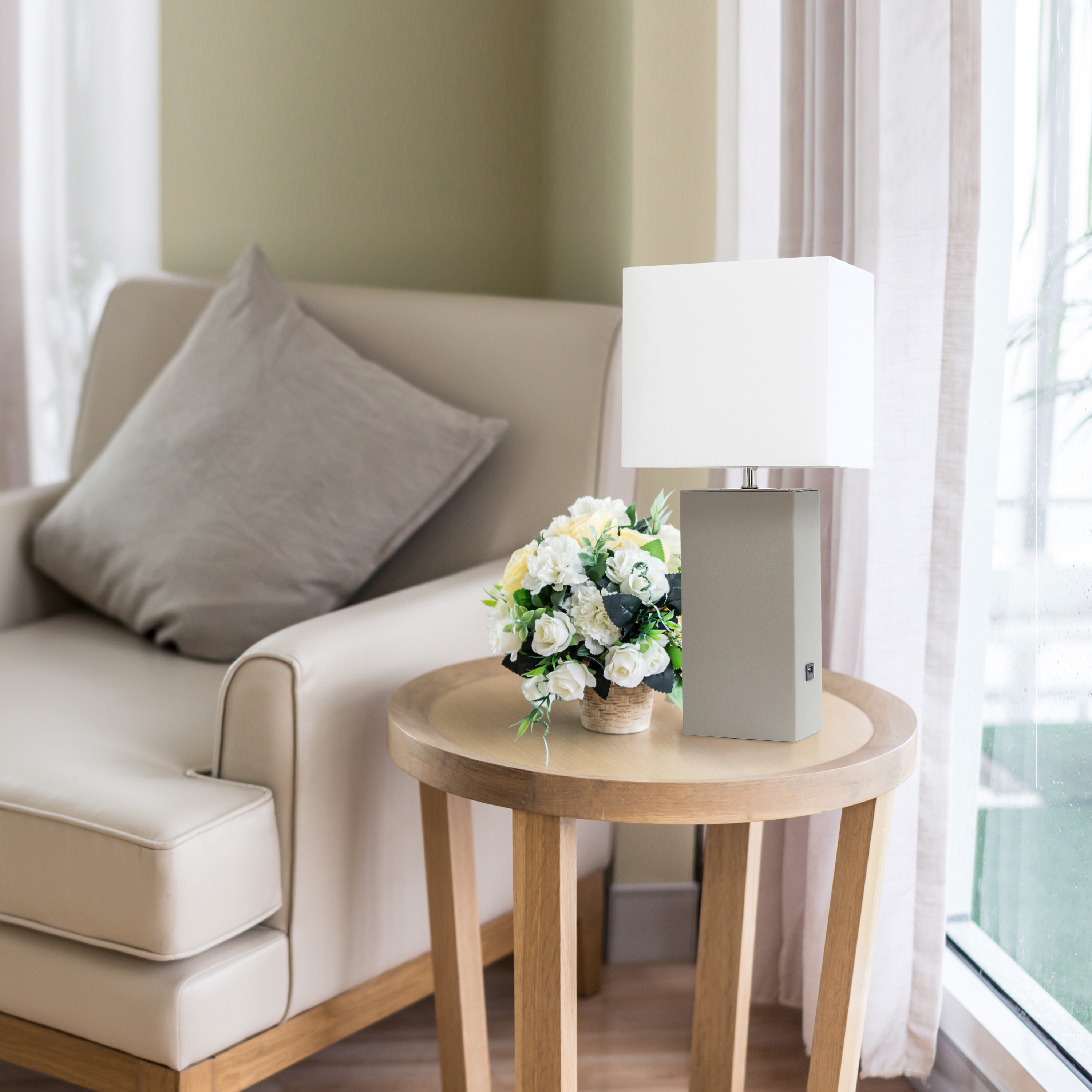 Lalia Home LHT-3012-GY-LB Table-Lamps - View #5