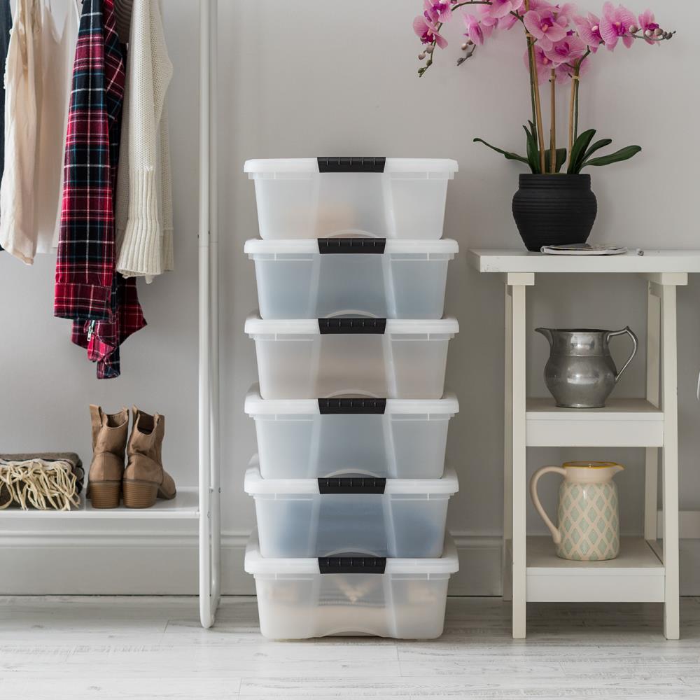 IRIS 588232 Plastic-Storage-Totes - View #2