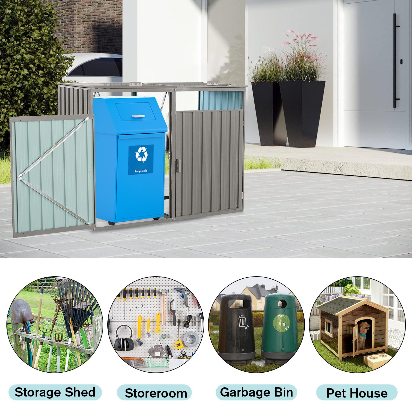 Bayfeve BF-33888-SD Metal-Storage-Buildings-Sheds - View #4