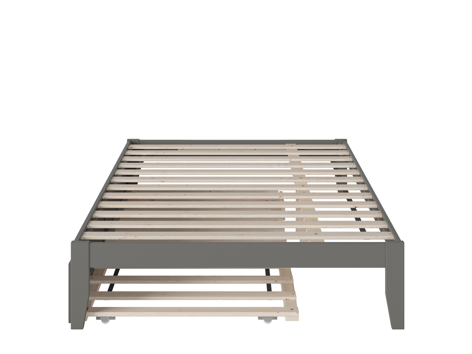 AFI Furnishings Colorado Grey Full Wood Trundle Bed