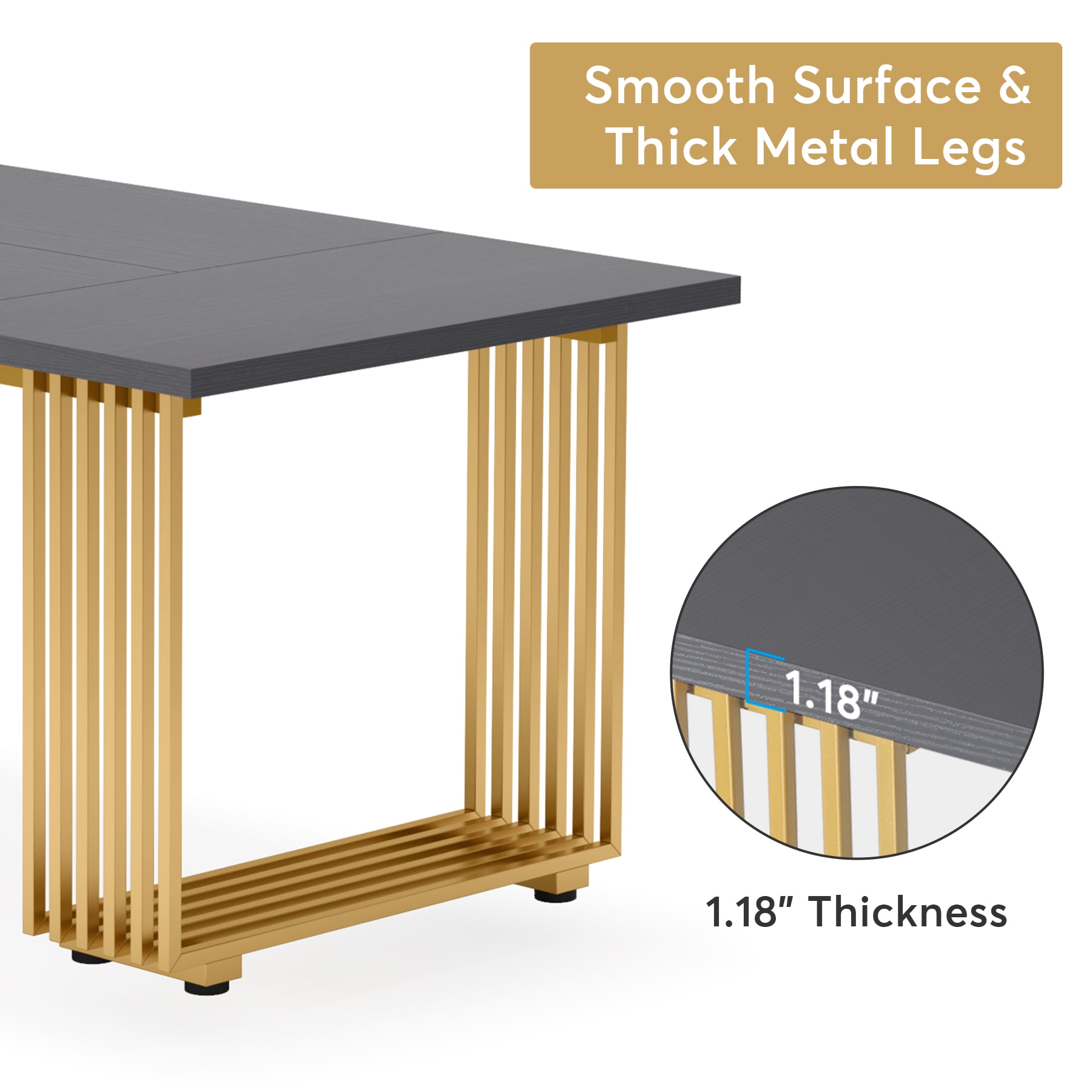 Tribesigns LWFD-J0126X Office-Tables - View #5