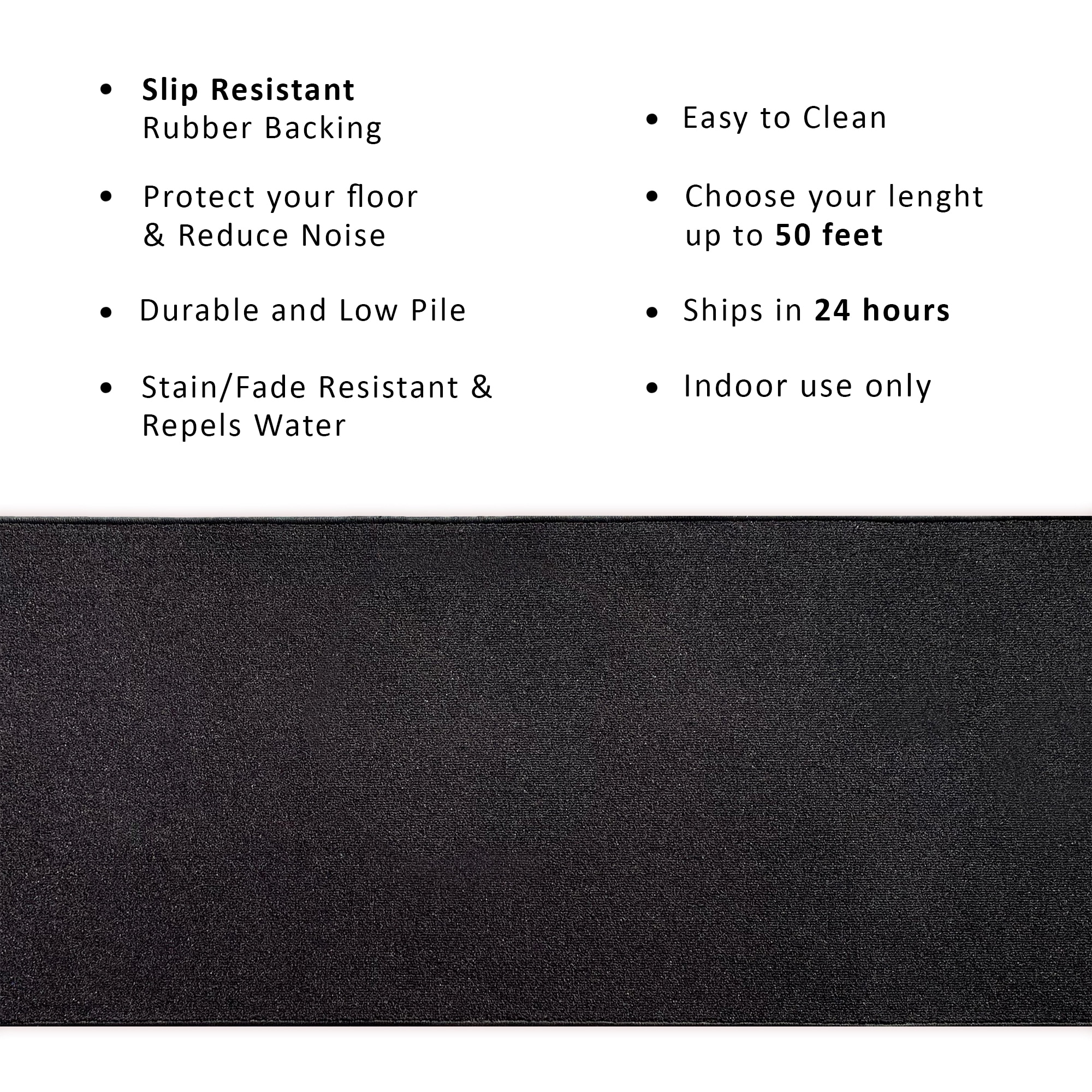 Playa Rug SLD-BLK-31X30 rugs - View #4