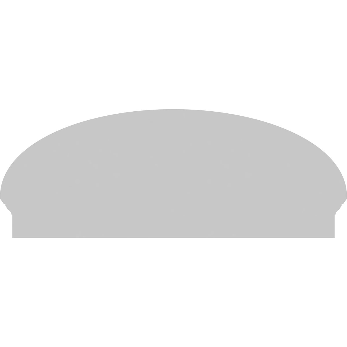 Ekena Millwork PEDPC046X185ELL03 Exterior-Window-Trim - View #5